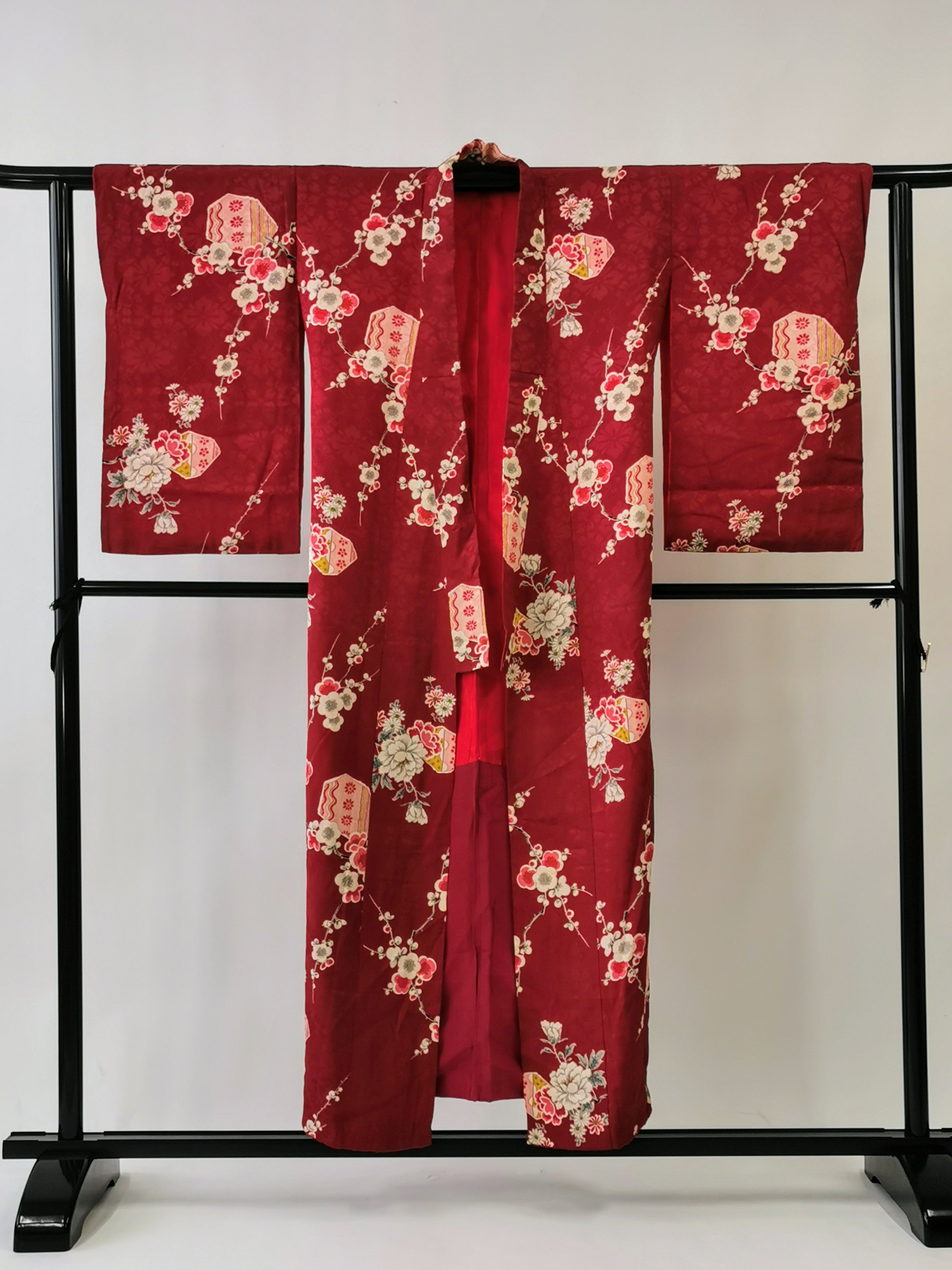 着物 小紋 和服 古着 ◆twkk128