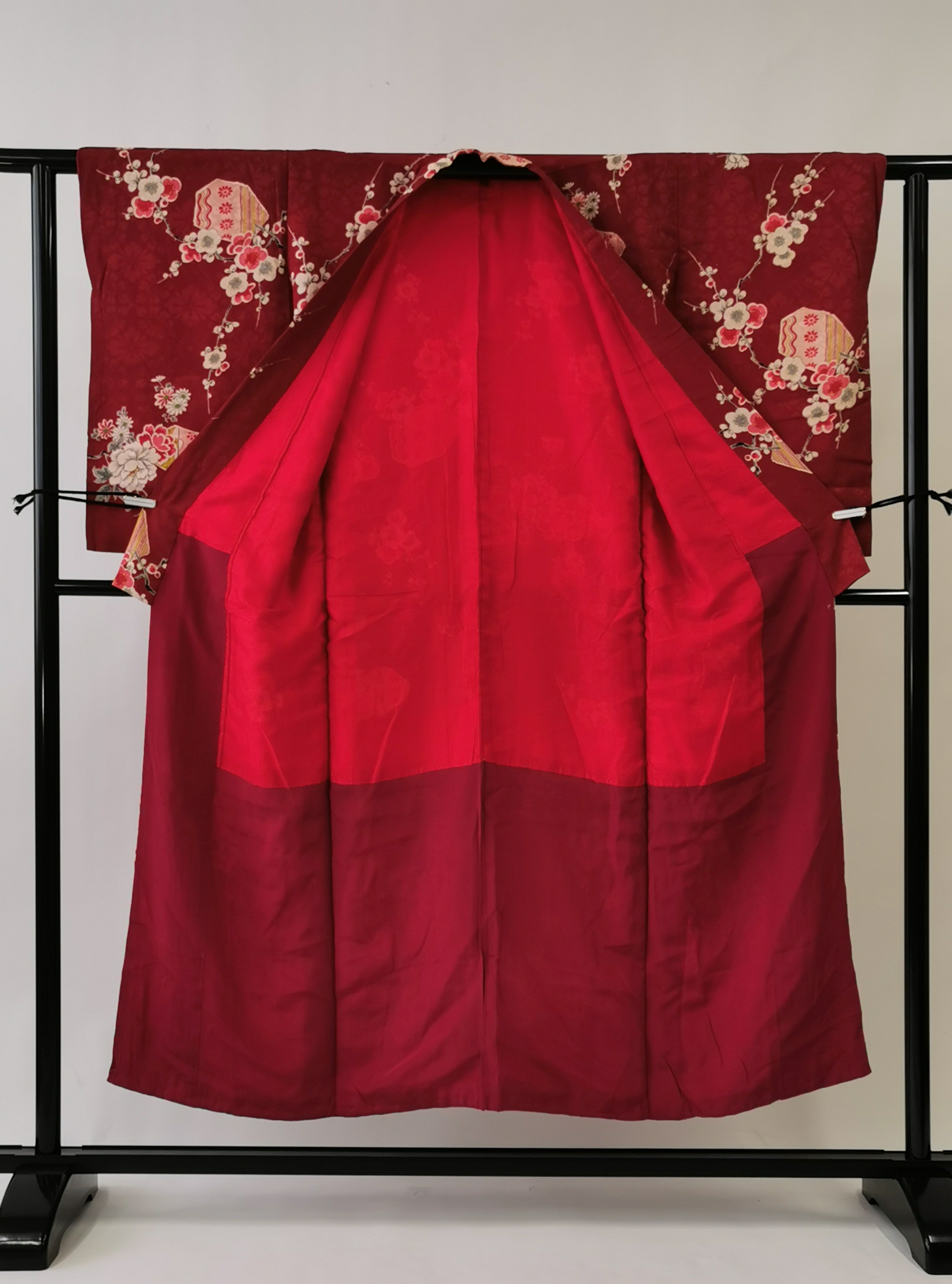 着物 小紋 和服 古着 ◆twkk128