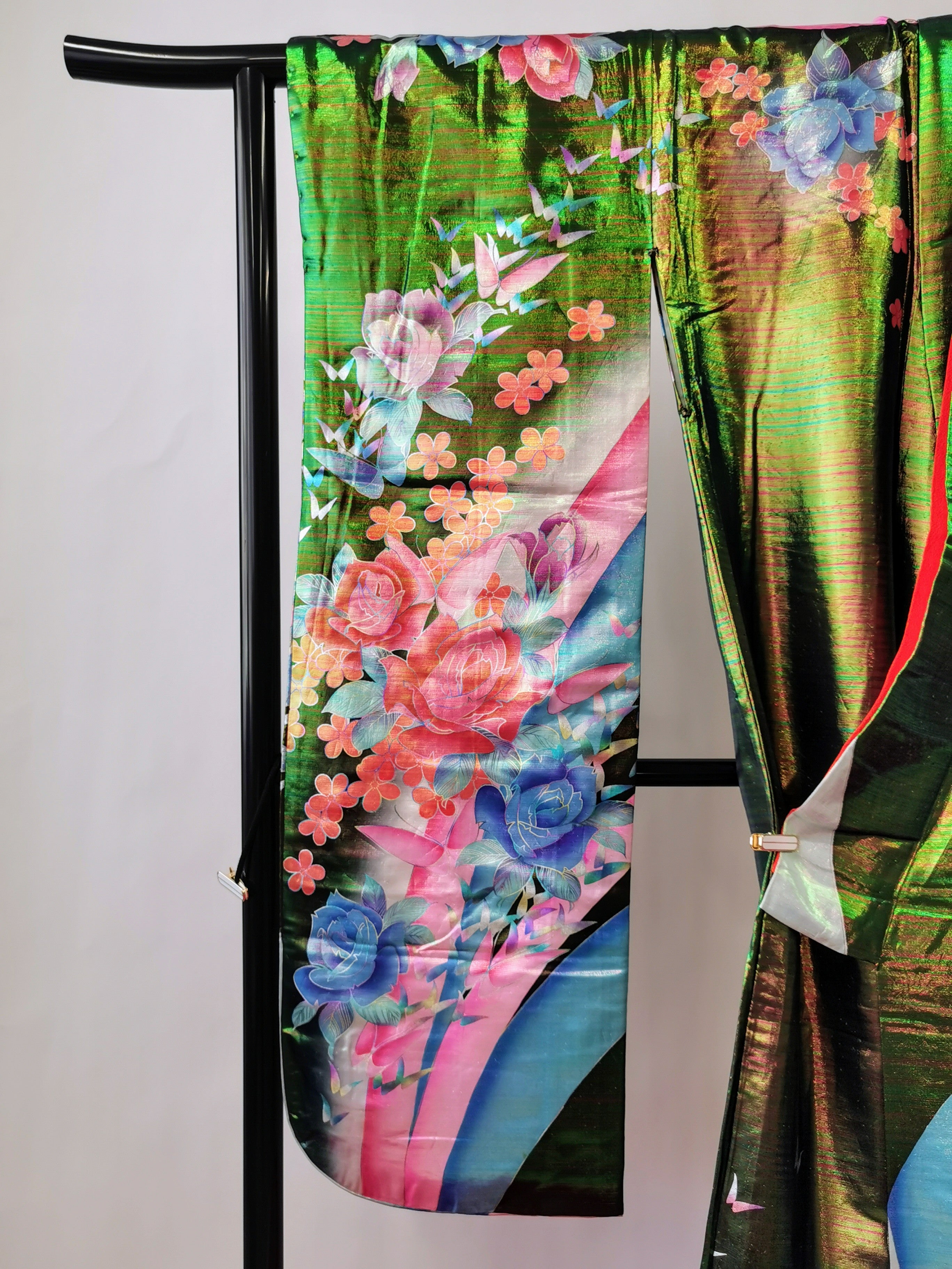 引き振袖 お引きずり 花嫁衣装 結婚式 豪華 婚礼 ウエディング 古着◆twff235