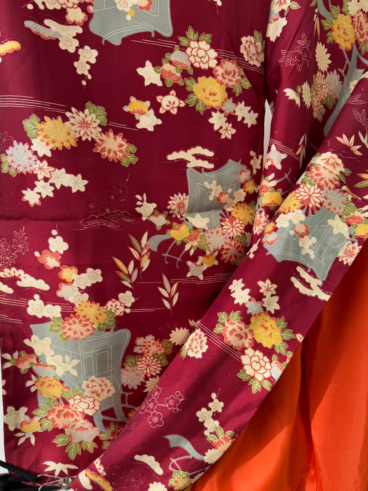 ♦KJ031 Women's kimono used Japanese clothes