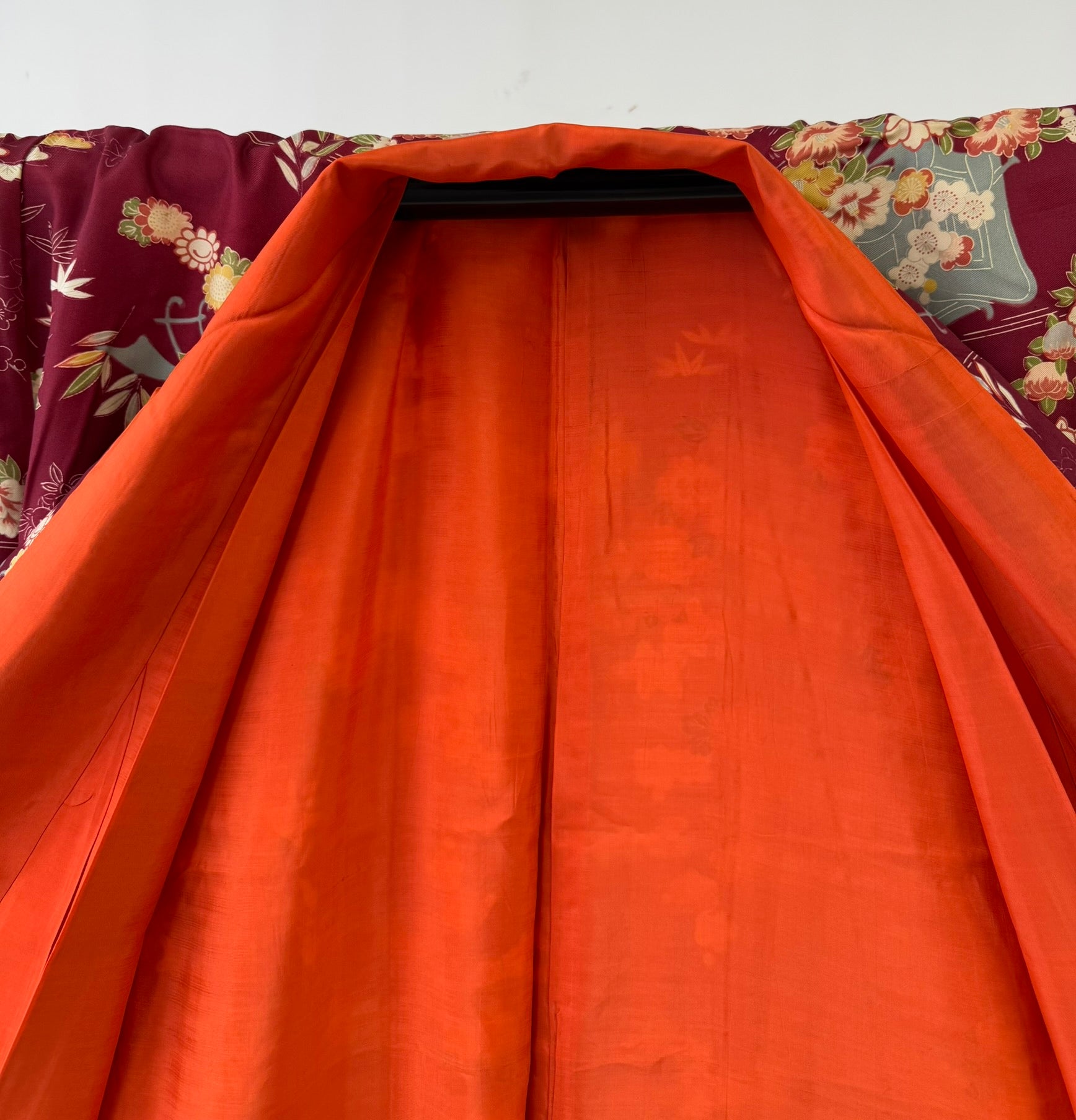 ♦KJ031 Women's kimono used Japanese clothes