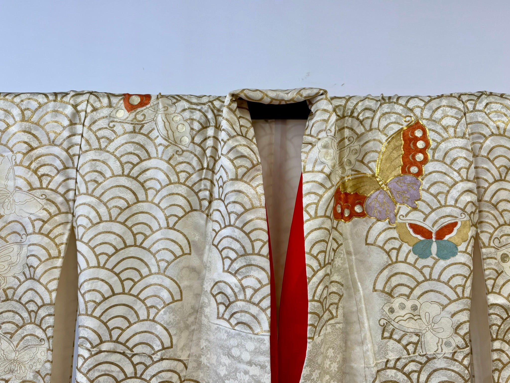 KJ051 Women's Furisode Used Japanese Clothes