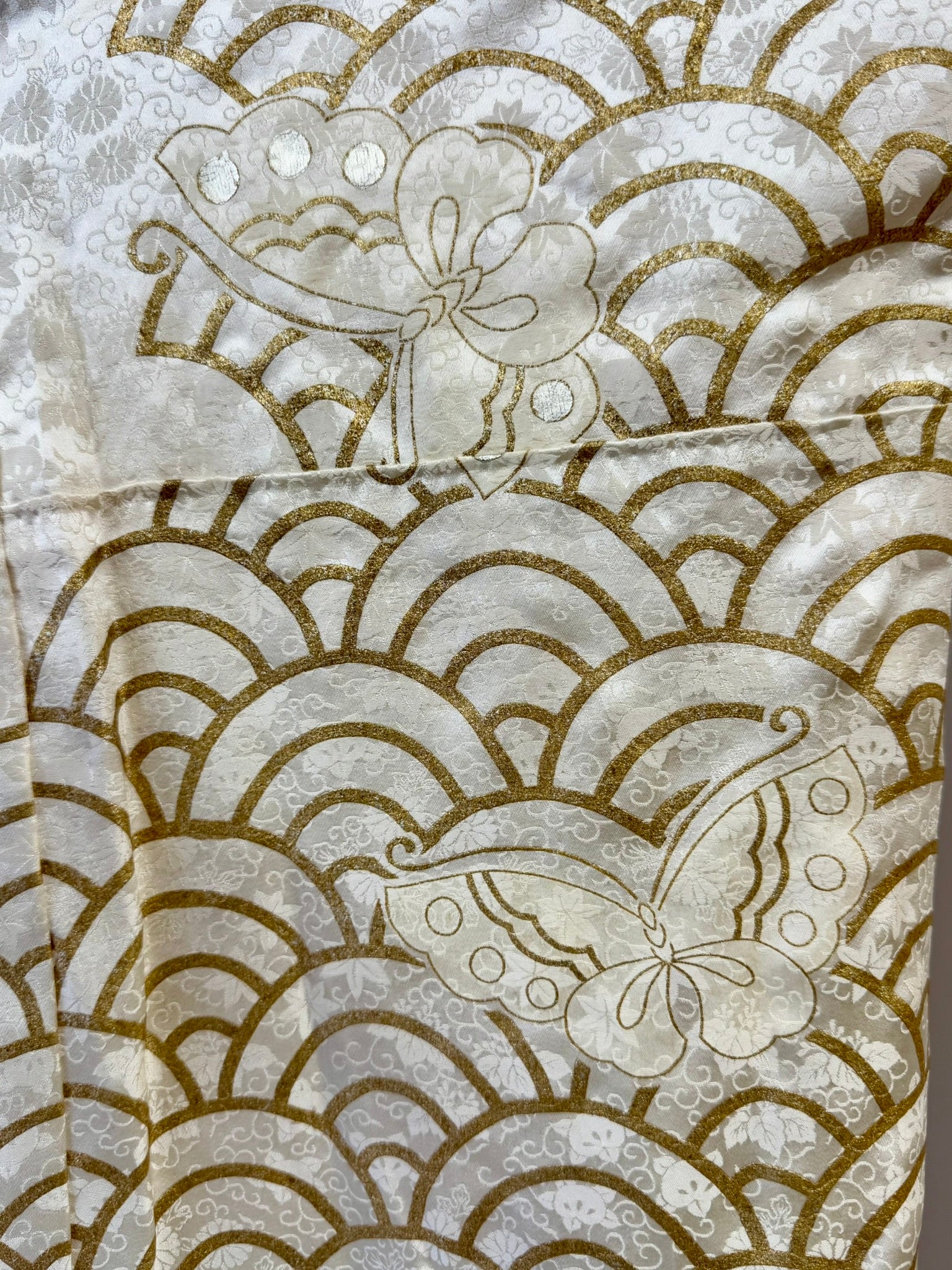 KJ051 Women's Furisode Used Japanese Clothes