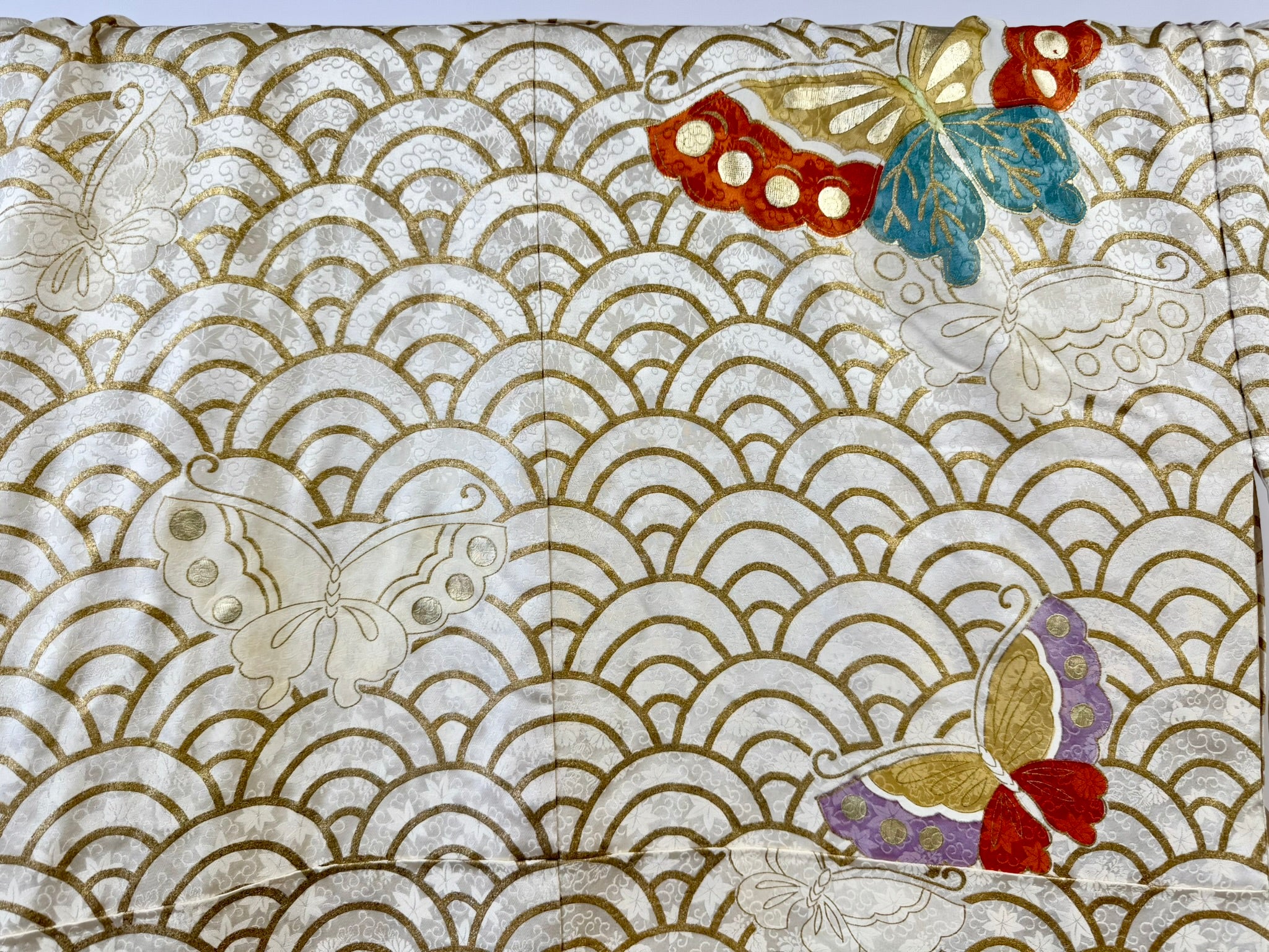 KJ051 Women's Furisode Used Japanese Clothes