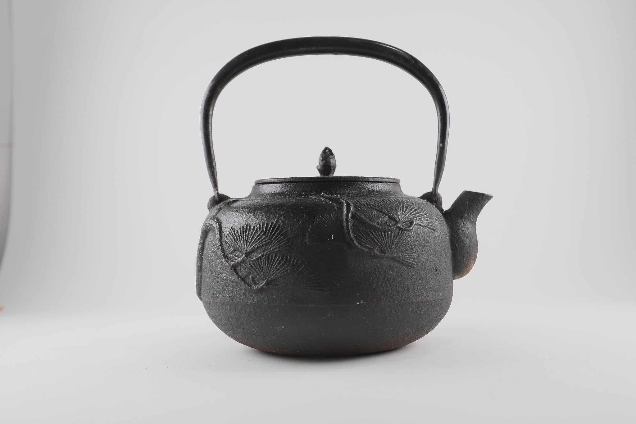 南部鉄器 急須 伝統工芸品 南部鉄瓶 やかん 湯沸かし 茶道具 中古◆tkn327