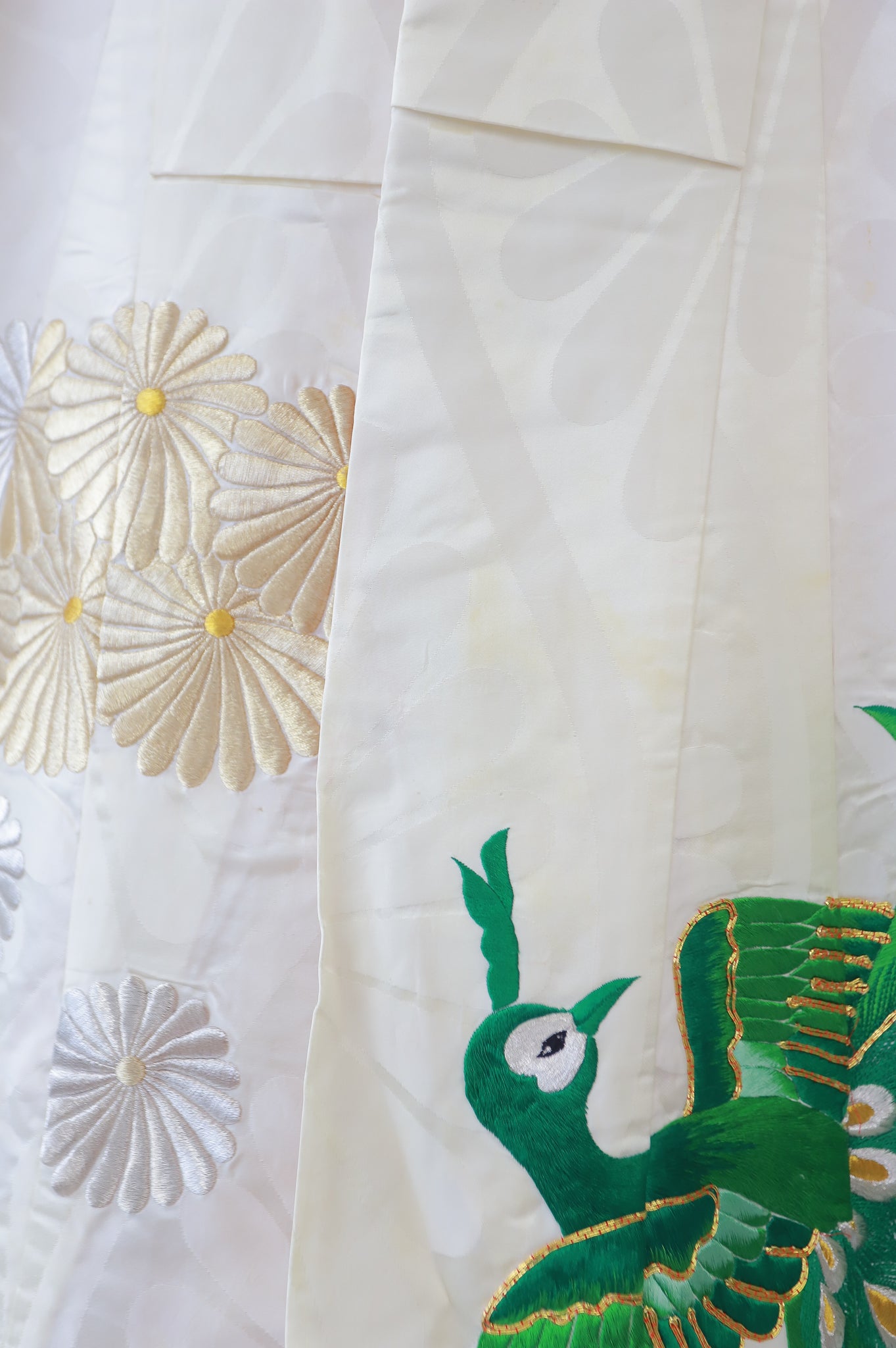 打掛 花嫁衣装 豪華 逸品 金 刺繍 婚礼 結婚式 ウエディング 古着◆twu354