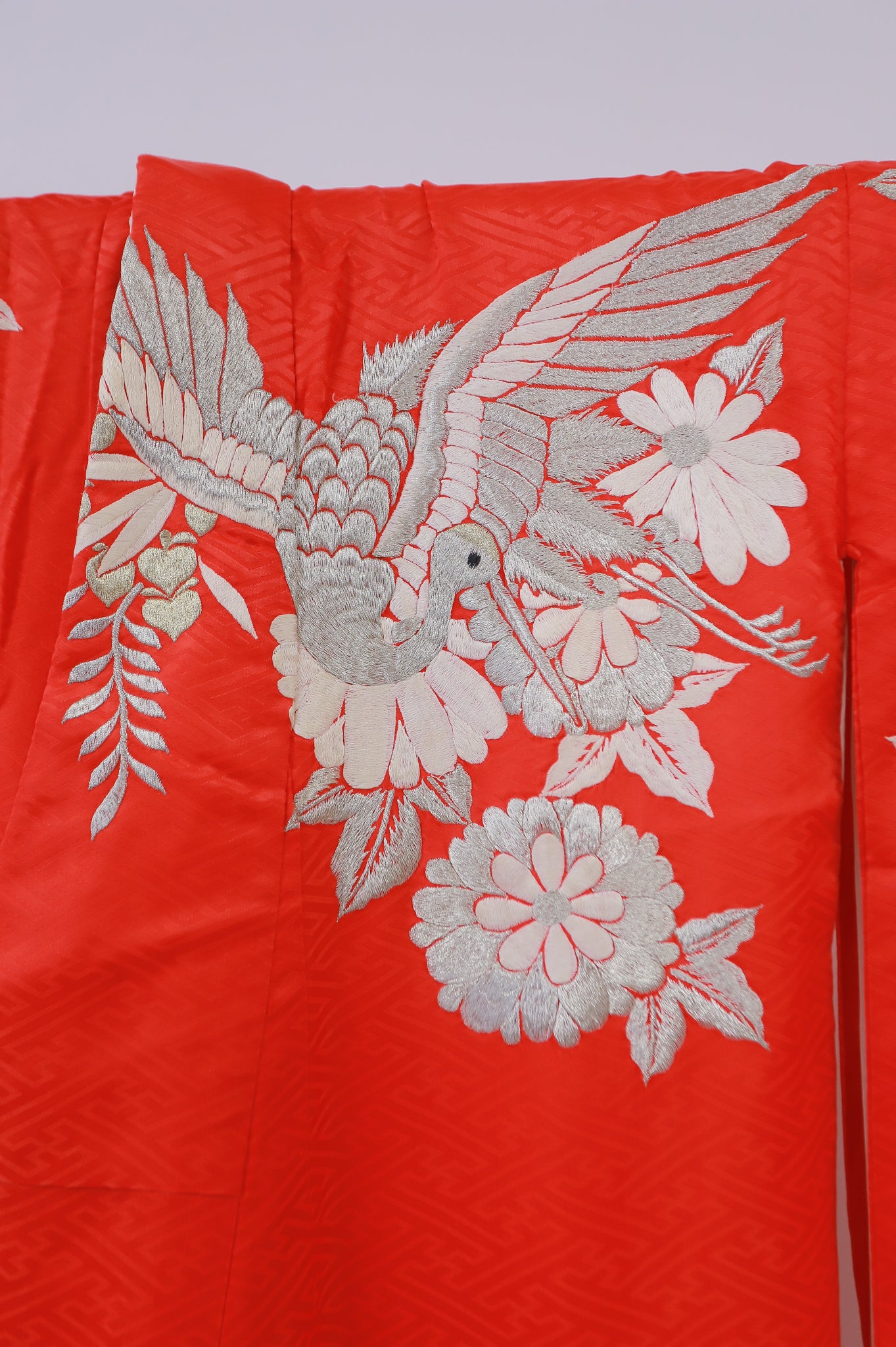 引き振袖 金銀箔 花嫁衣装 結婚式 豪華 婚礼 ウエディング 古着◆twff355