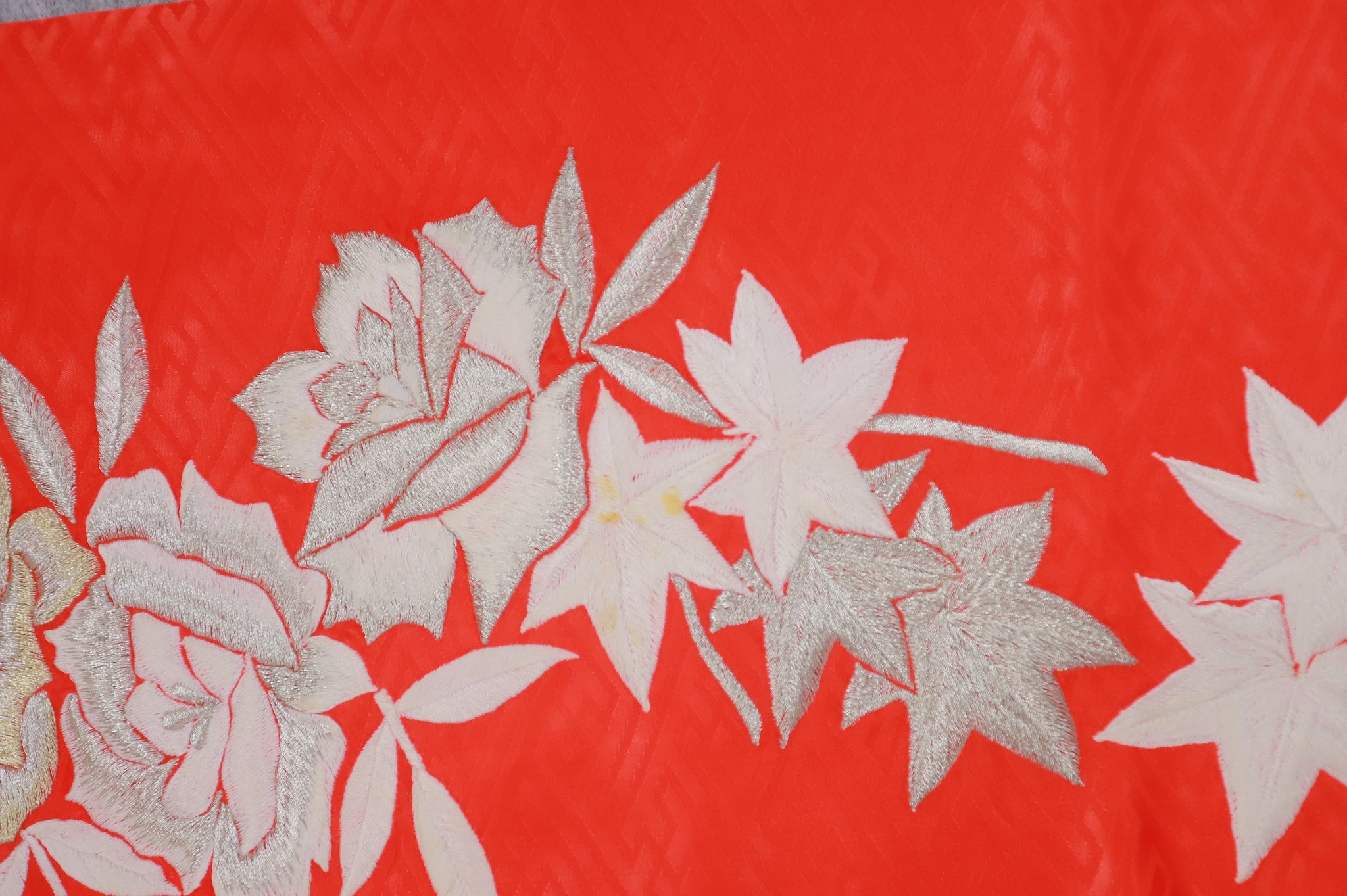 引き振袖 金銀箔 花嫁衣装 結婚式 豪華 婚礼 ウエディング 古着◆twff355