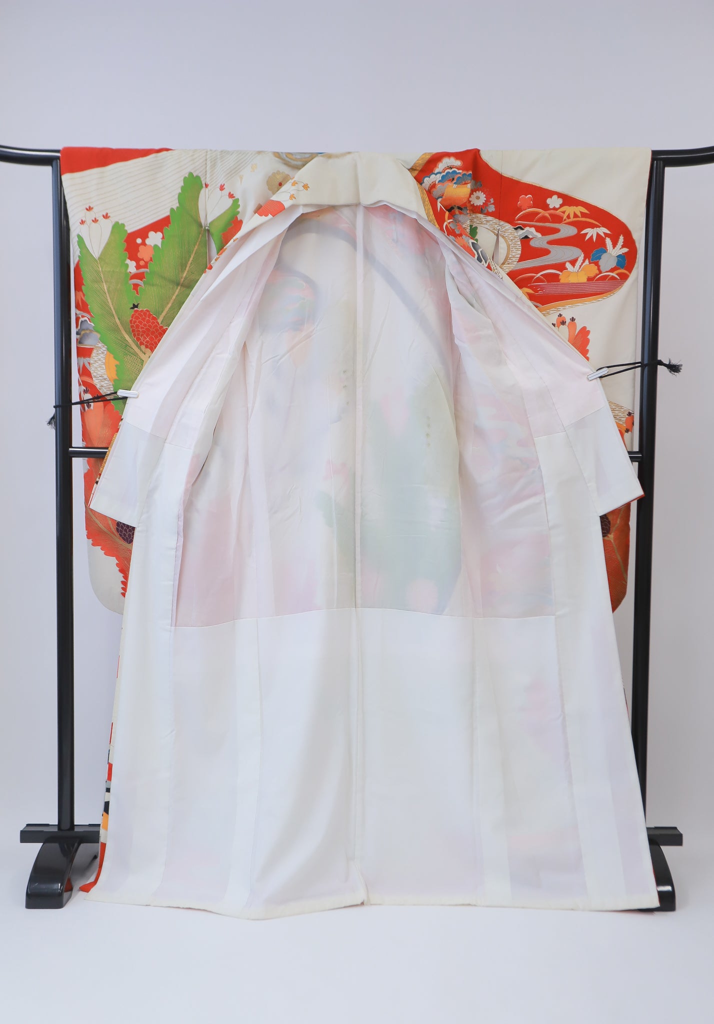 振袖 正絹 古着 結婚式 卒業式 成人式◆twf357