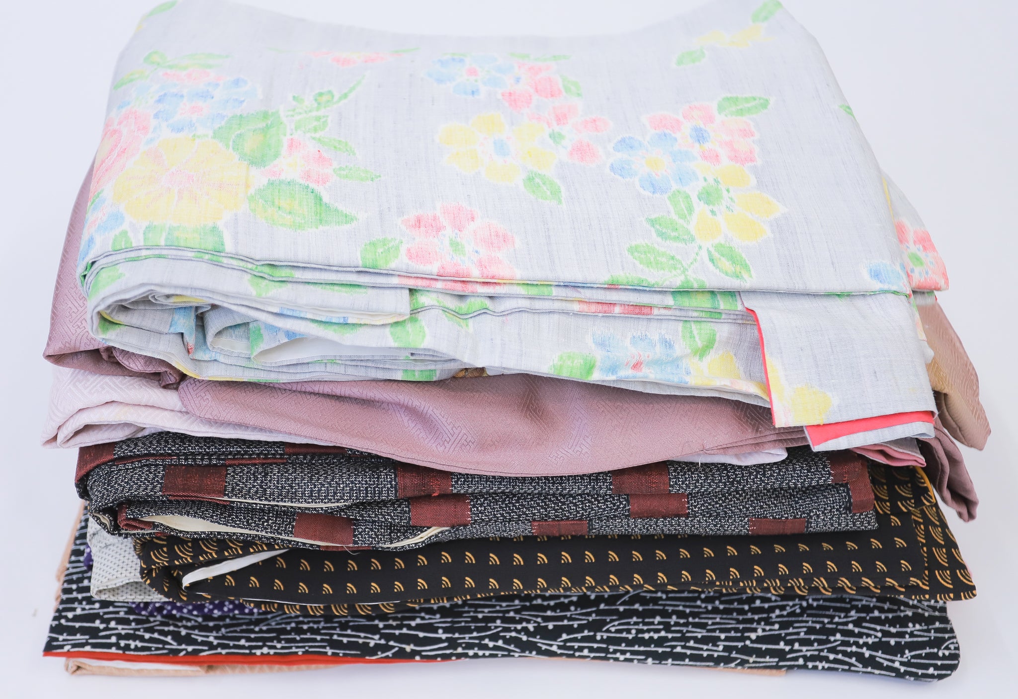 まとめ売り10点 女性 着物 リユース◆twkn359