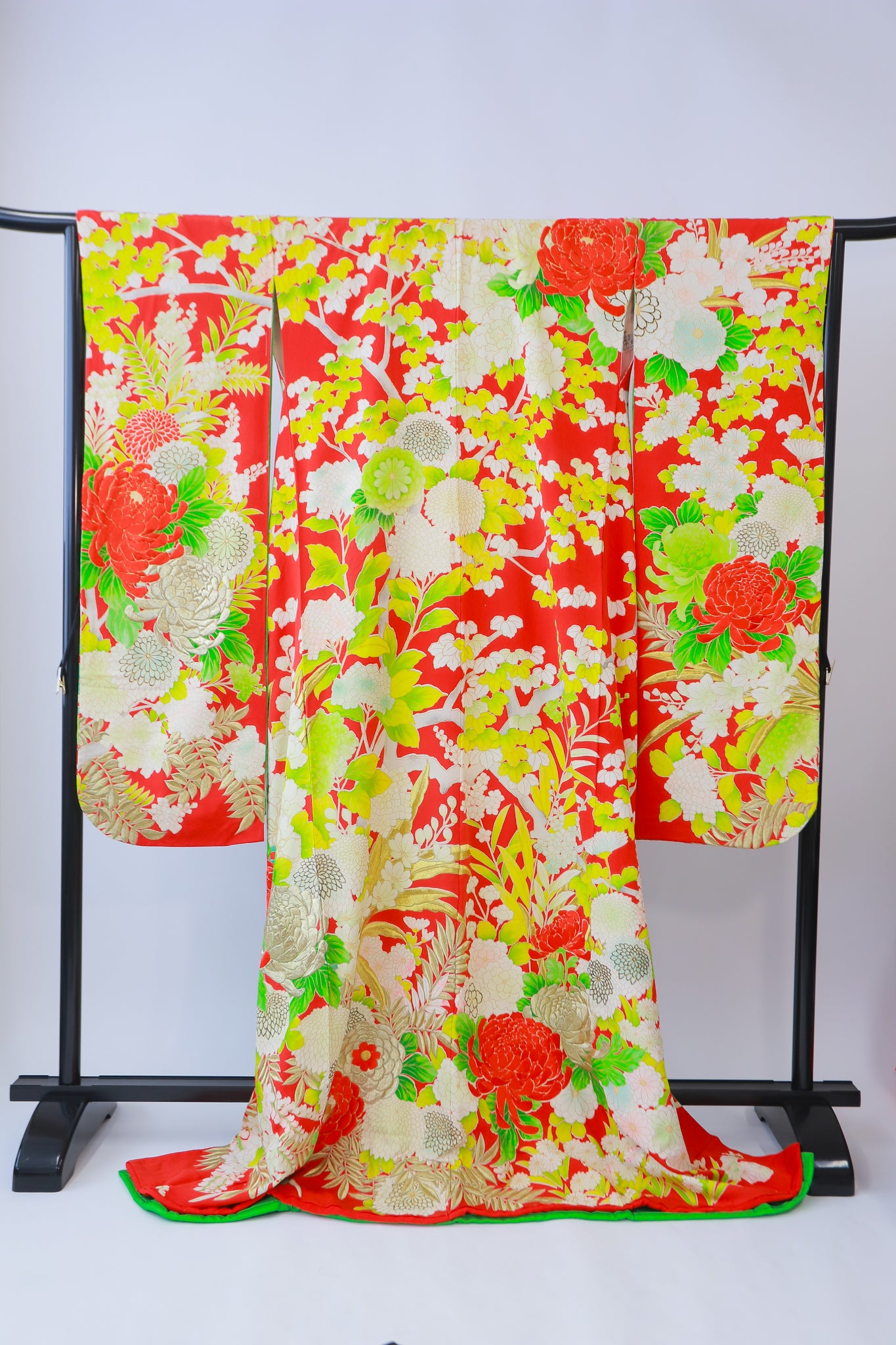 振袖 正絹 古着 結婚式 卒業式 成人式◆twkf363