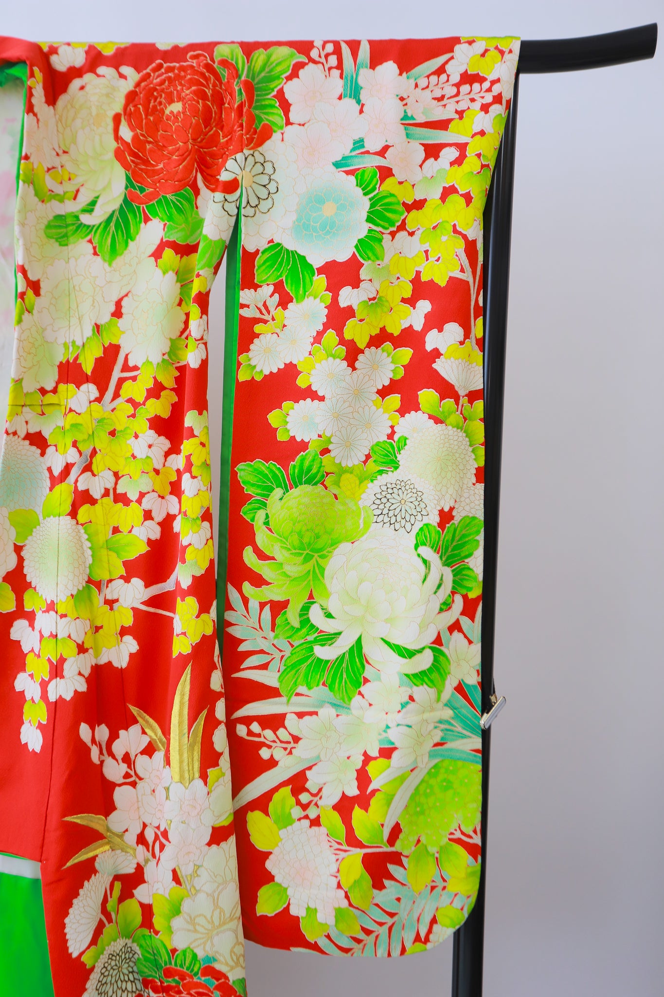 振袖 正絹 古着 結婚式 卒業式 成人式◆twkf363