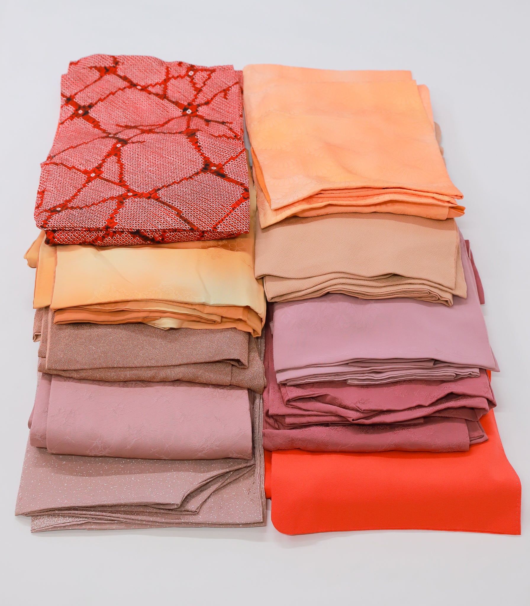 暖色系♡着物まとめ売り10点 リユース◆twkn368