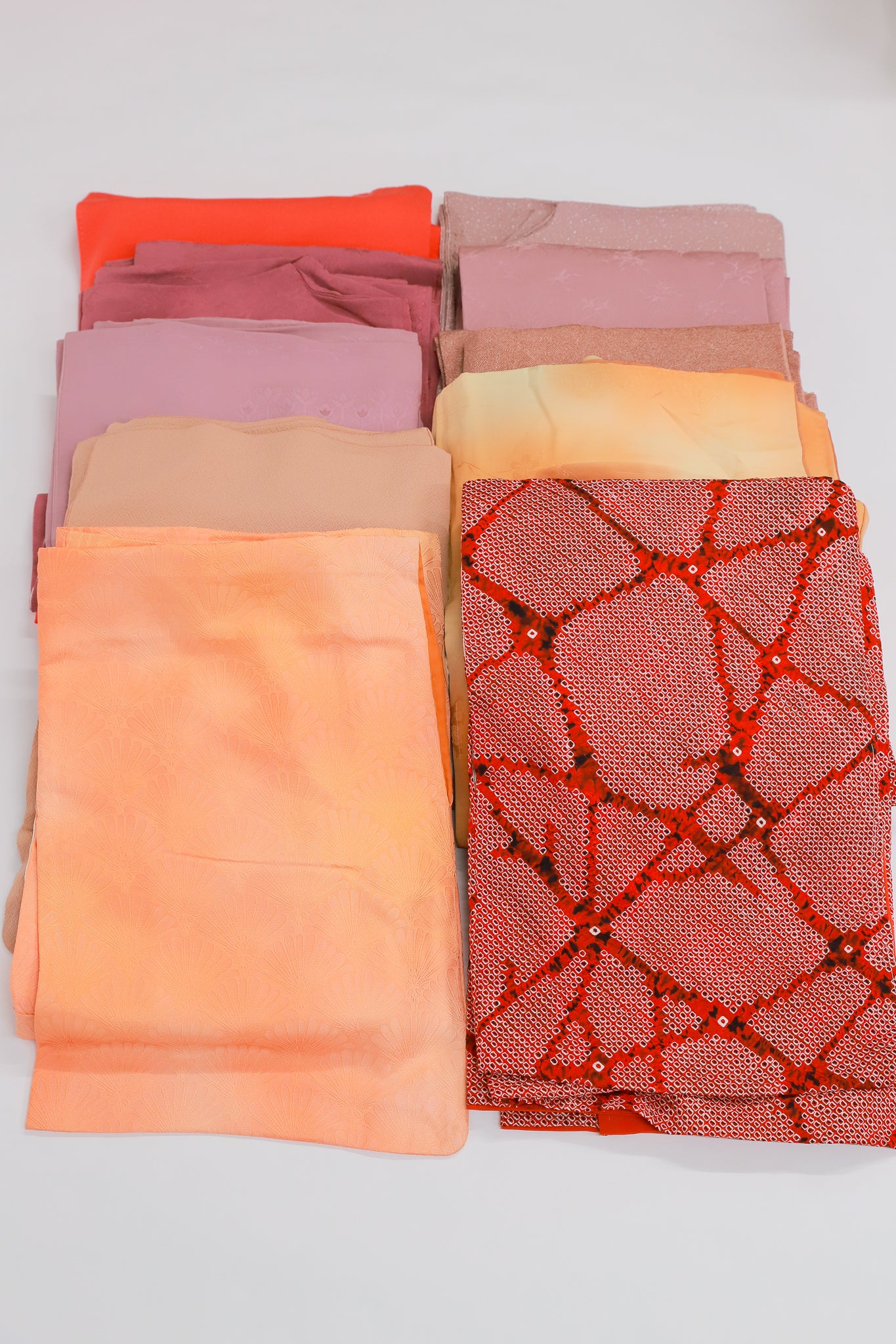 暖色系♡着物まとめ売り10点 リユース◆twkn368