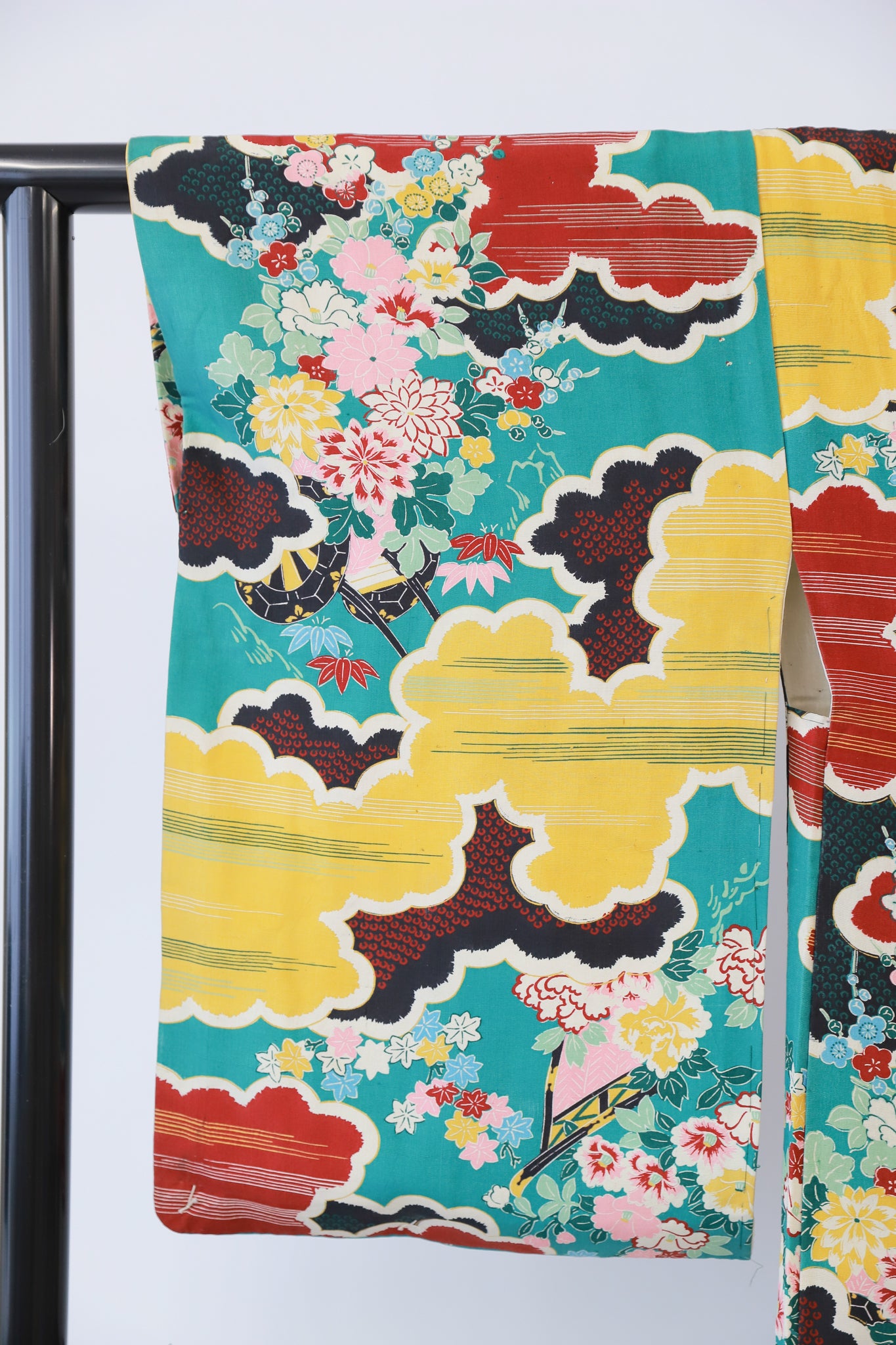 長羽織 アンティーク ジャケット リユース◆twh400