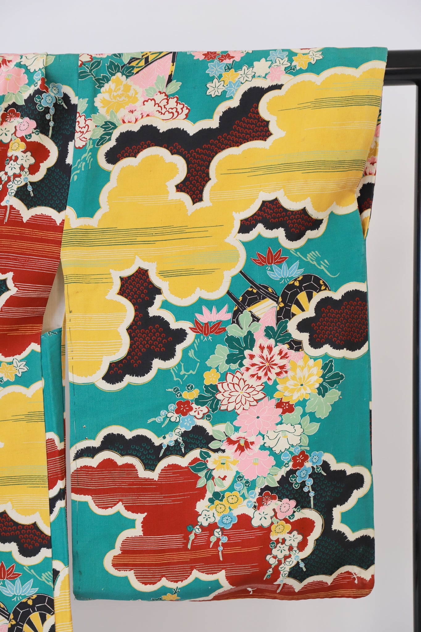 長羽織 アンティーク ジャケット リユース◆twh400