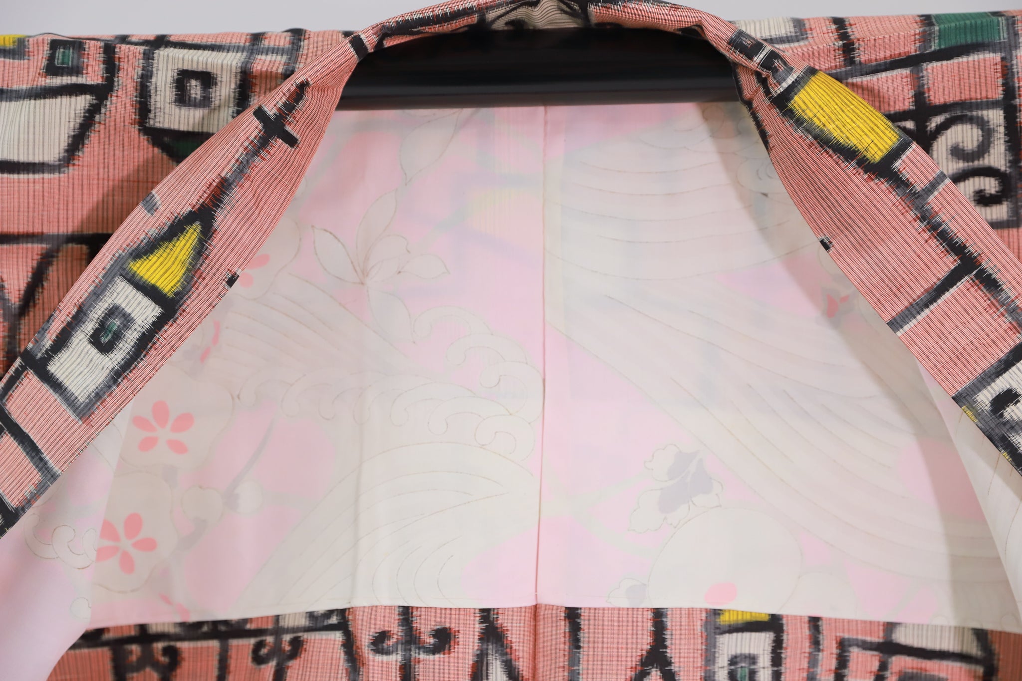 長羽織 アンティーク リユース◆twh403