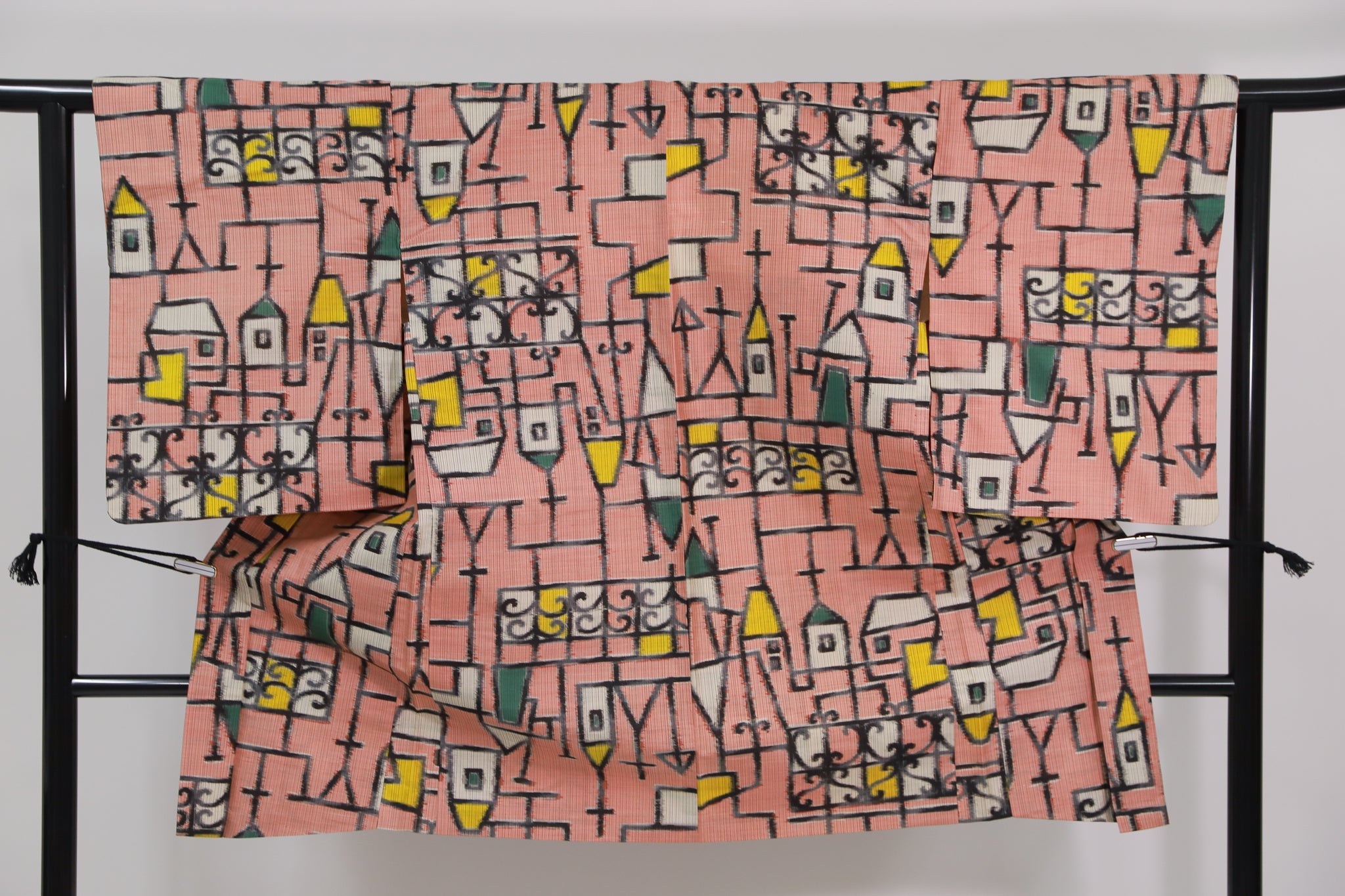 長羽織 アンティーク リユース◆twh403