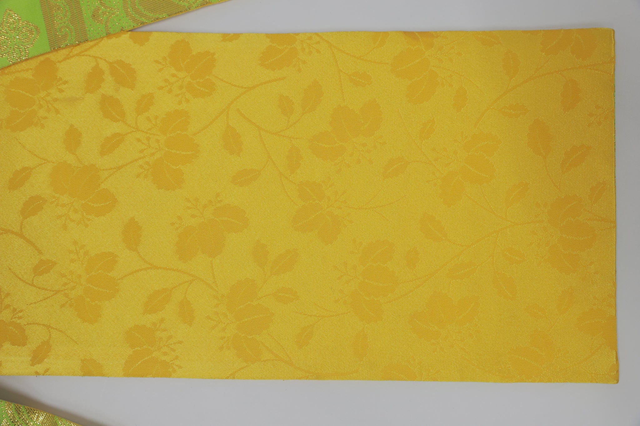 半幅帯 ゆかた 小紋 紬 外出着用 リユース◆twoha406