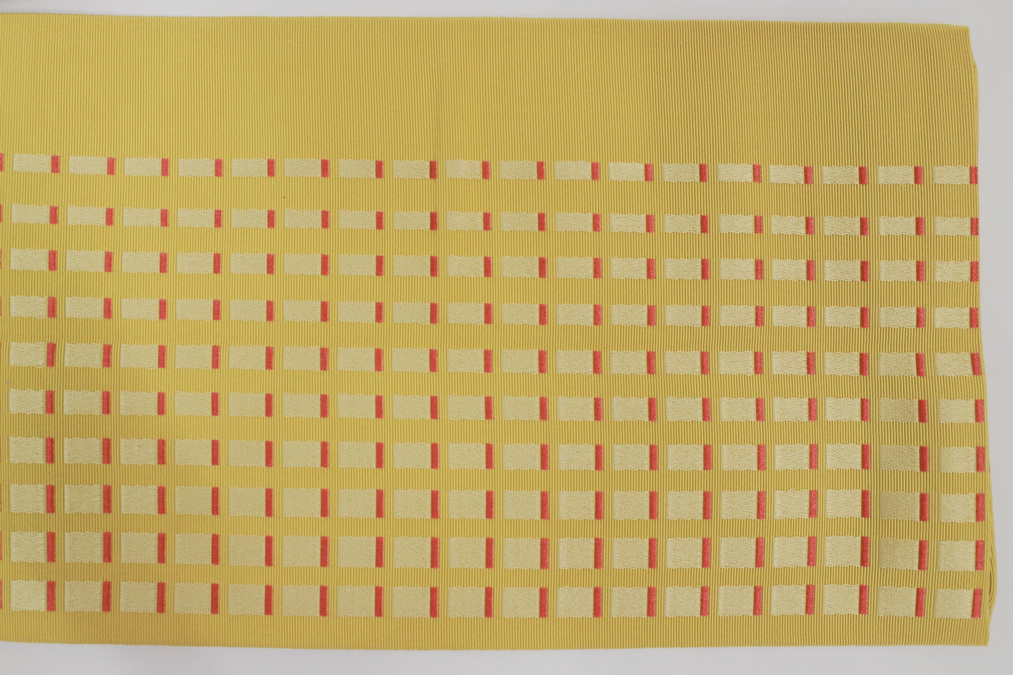 半幅帯 ゆかた 小紋 紬 外出着用 リユース◆twoha409