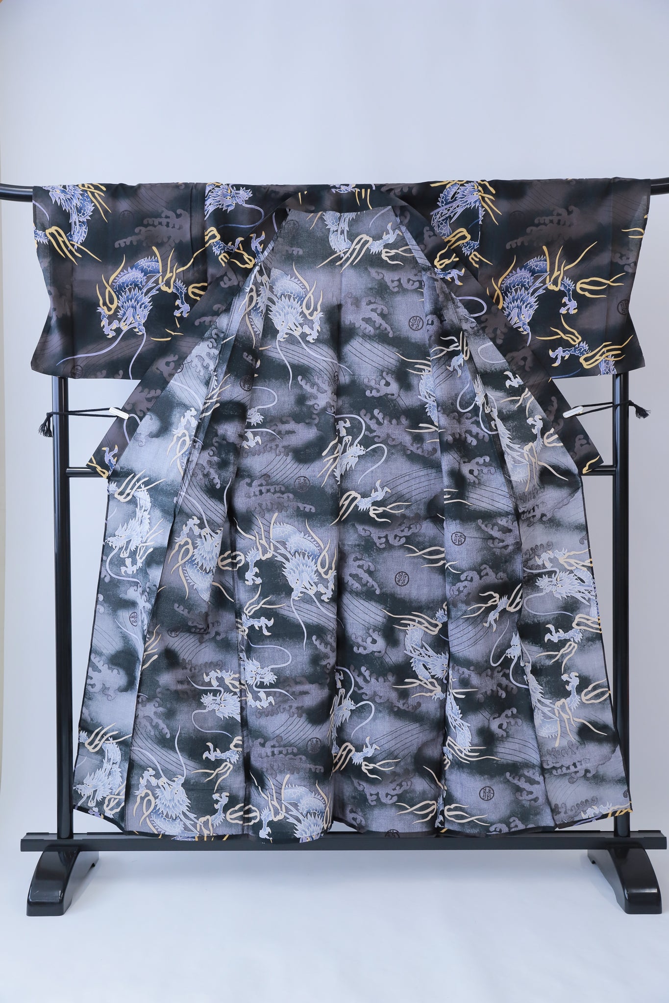 浴衣★新品 紐付き!夏 バスローブ◆tmy416