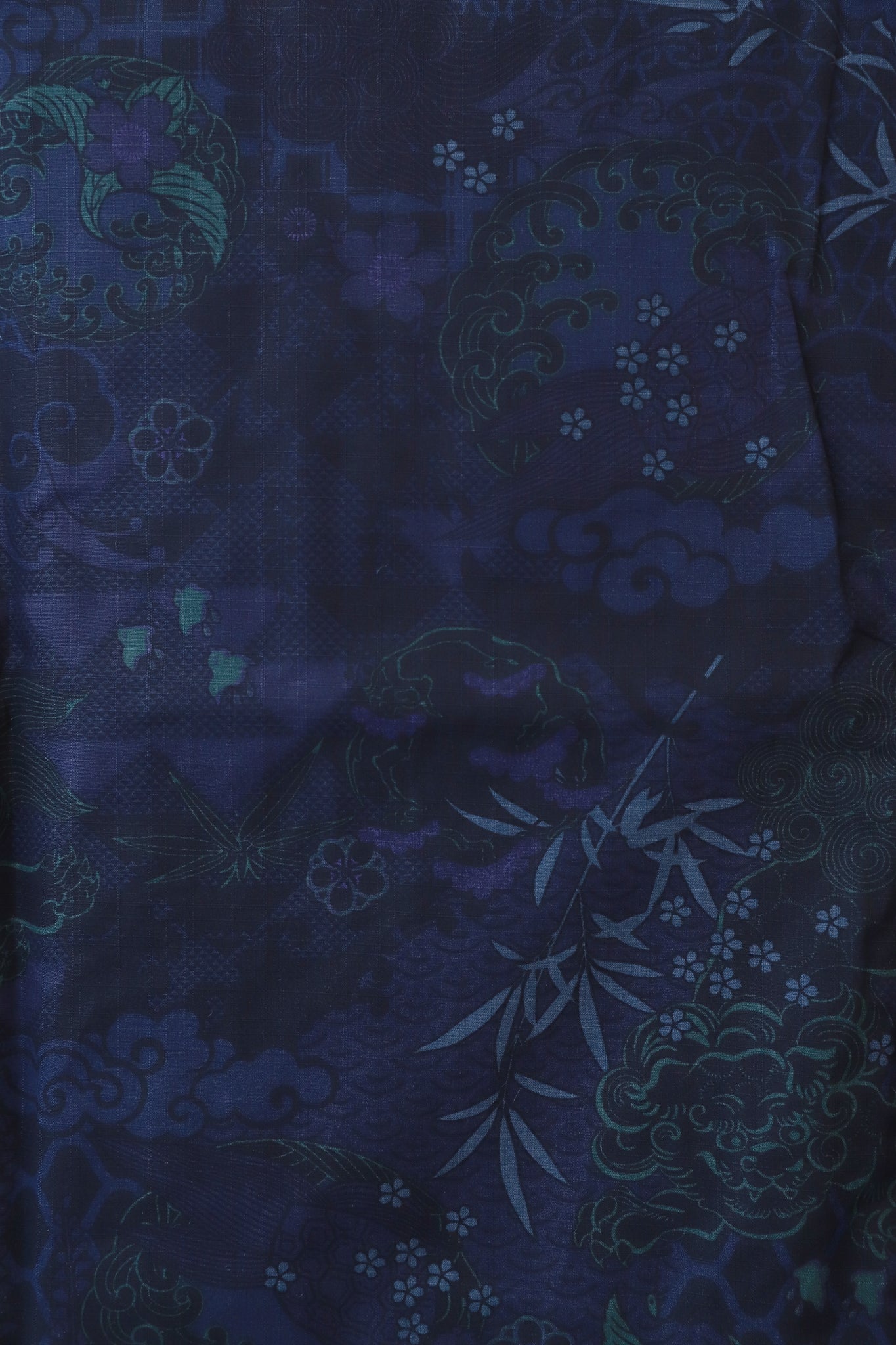 浴衣★新品 紐付き ネイビー 2サイズ有り!夏 バスローブ◆tmy419