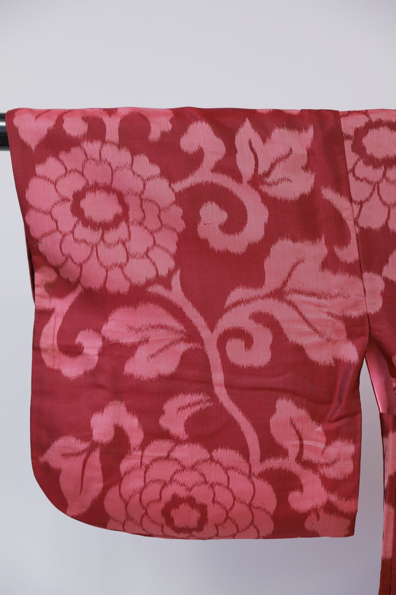 長羽織 アンティーク 羽織紐付き リユース◆twh422