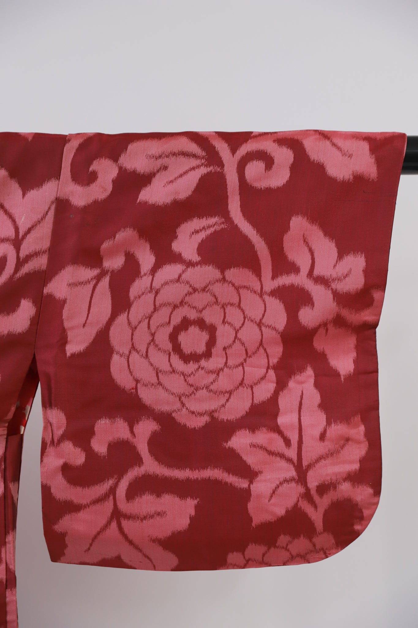 長羽織 アンティーク 羽織紐付き リユース◆twh422