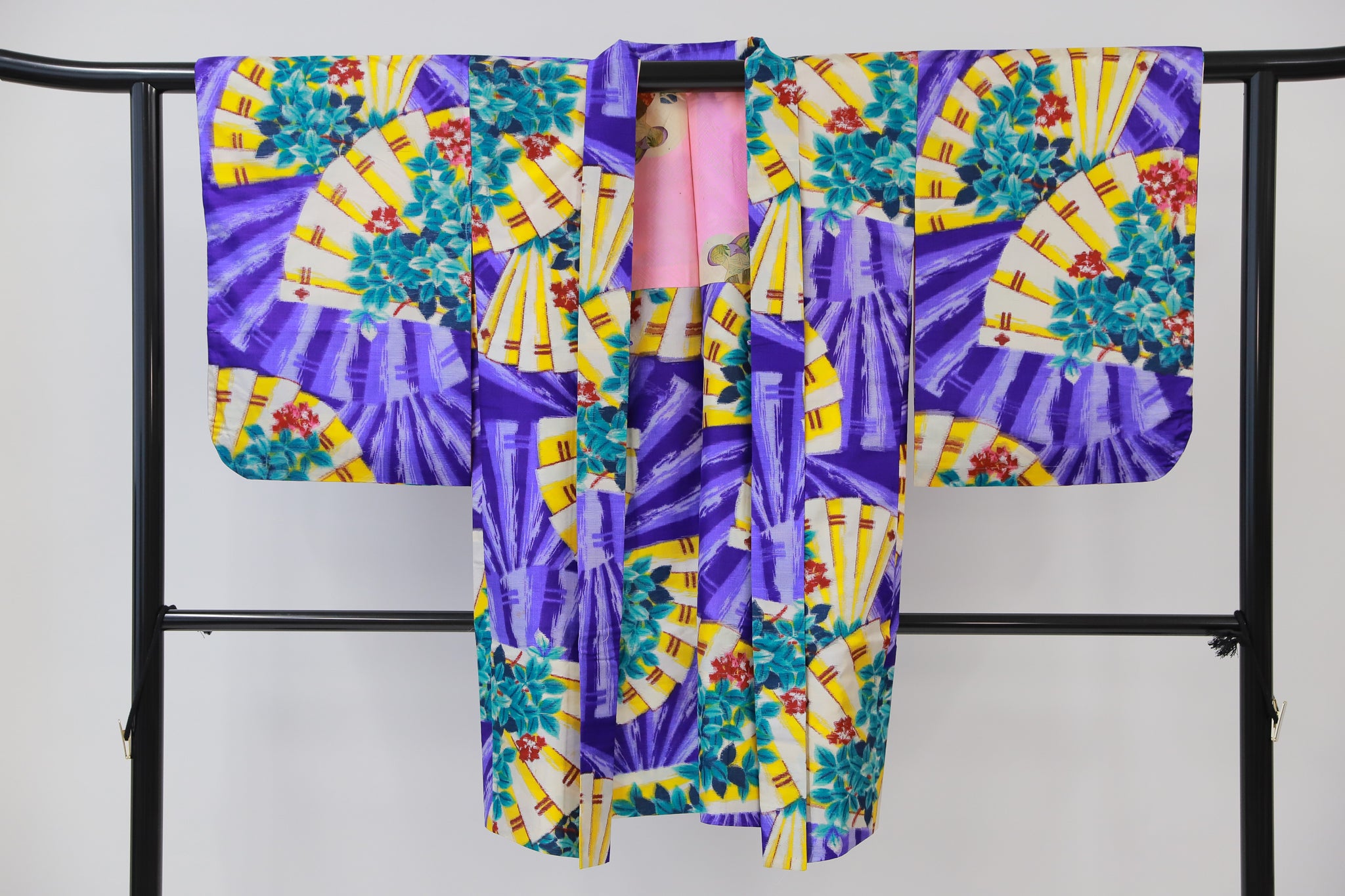 長羽織 アンティーク リユース◆twh424