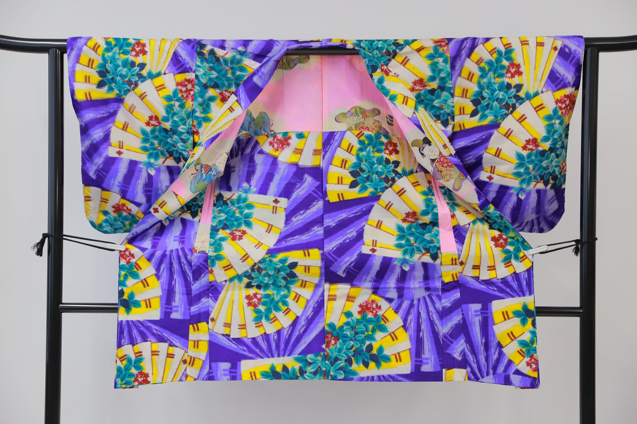 長羽織 アンティーク リユース◆twh424