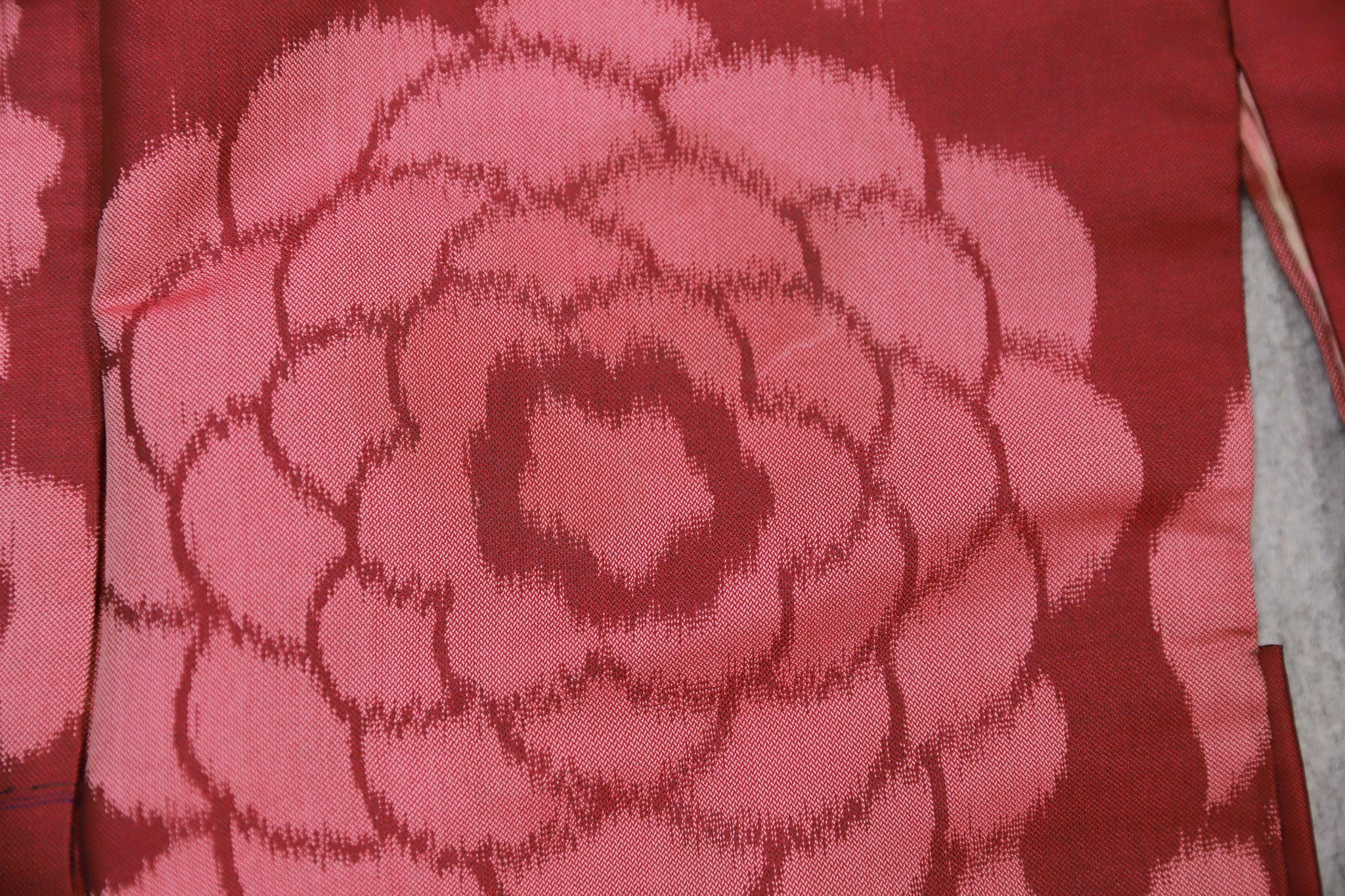 長羽織 アンティーク 羽織紐付き リユース◆twh422