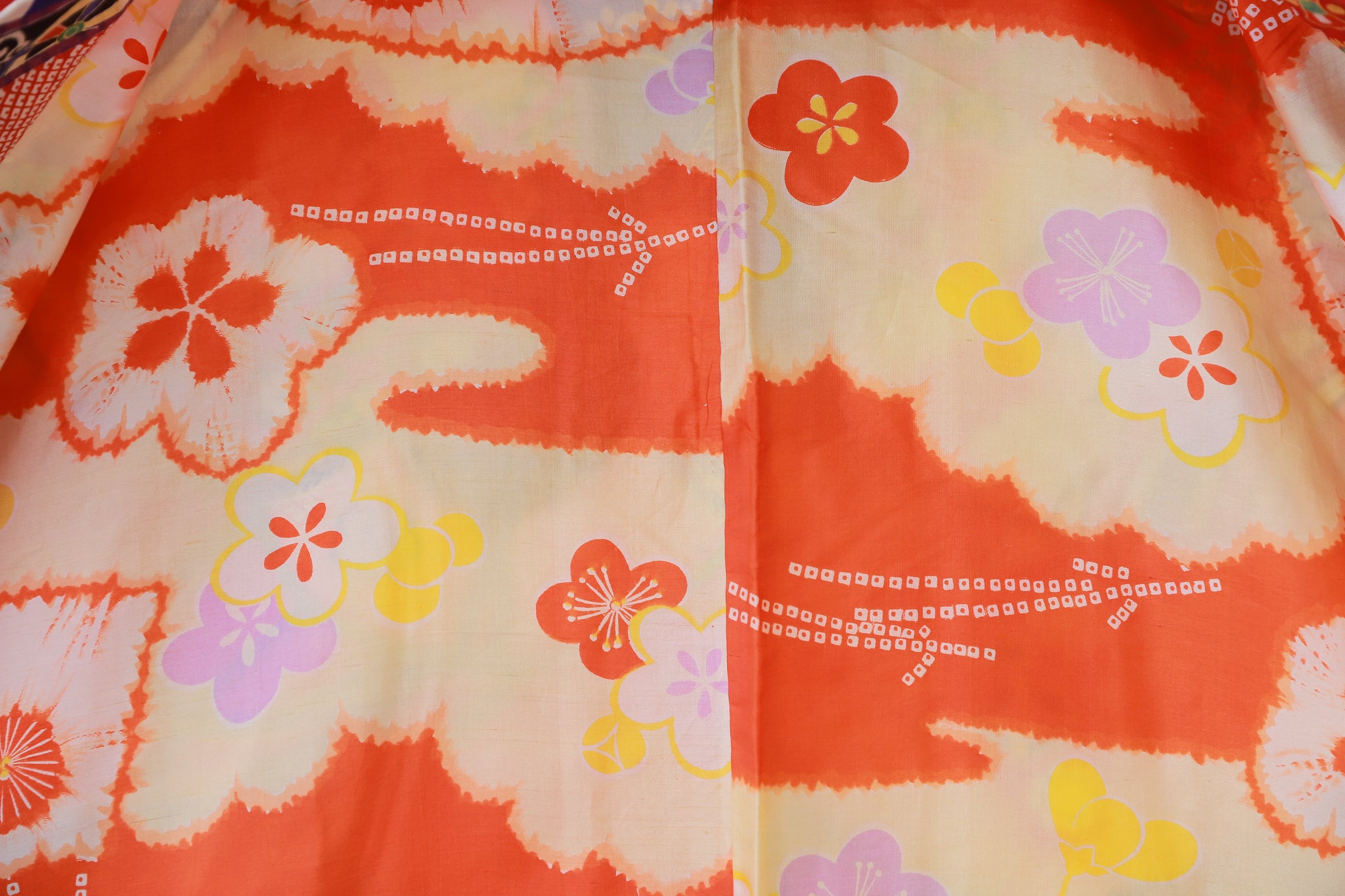 長羽織 アンティーク 羽織紐付き リユース◆twh431