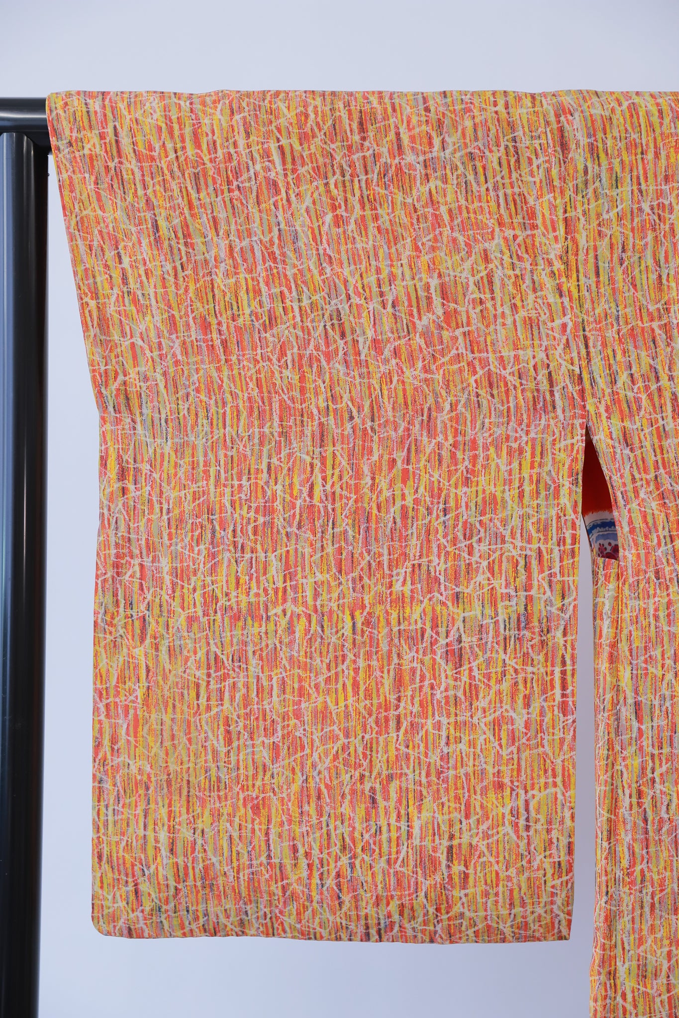 長羽織 アンティーク 羽織紐付き リユース◆twh433