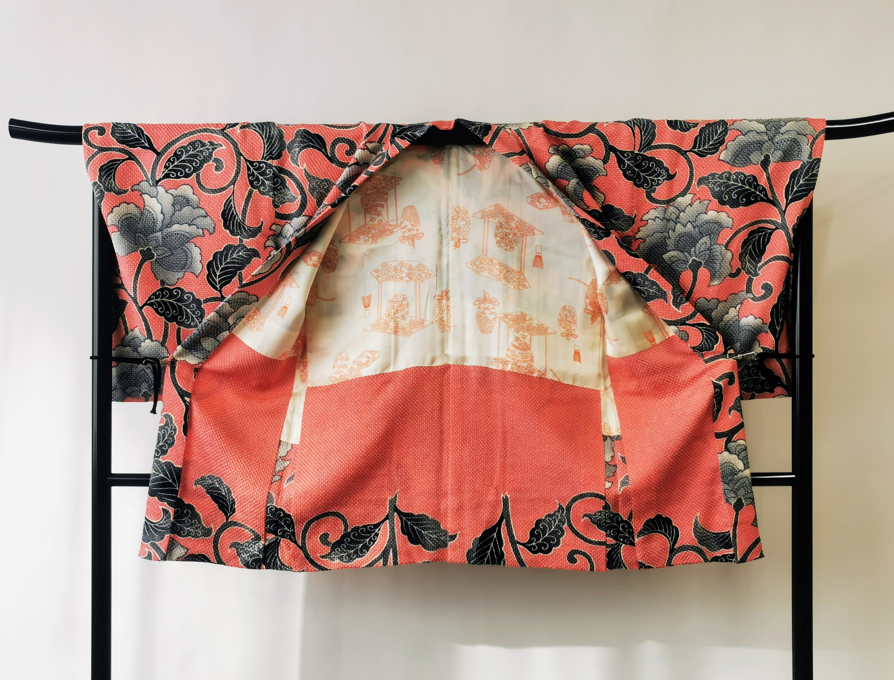 ♦KJ013 Giacca kimono da donna (Haori)