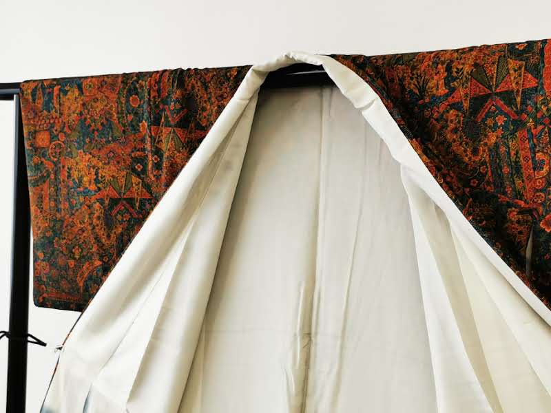 着物 kimono 小紋 古着 和服◇KJ019