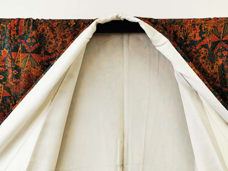 着物 kimono 小紋 古着 和服◇KJ019