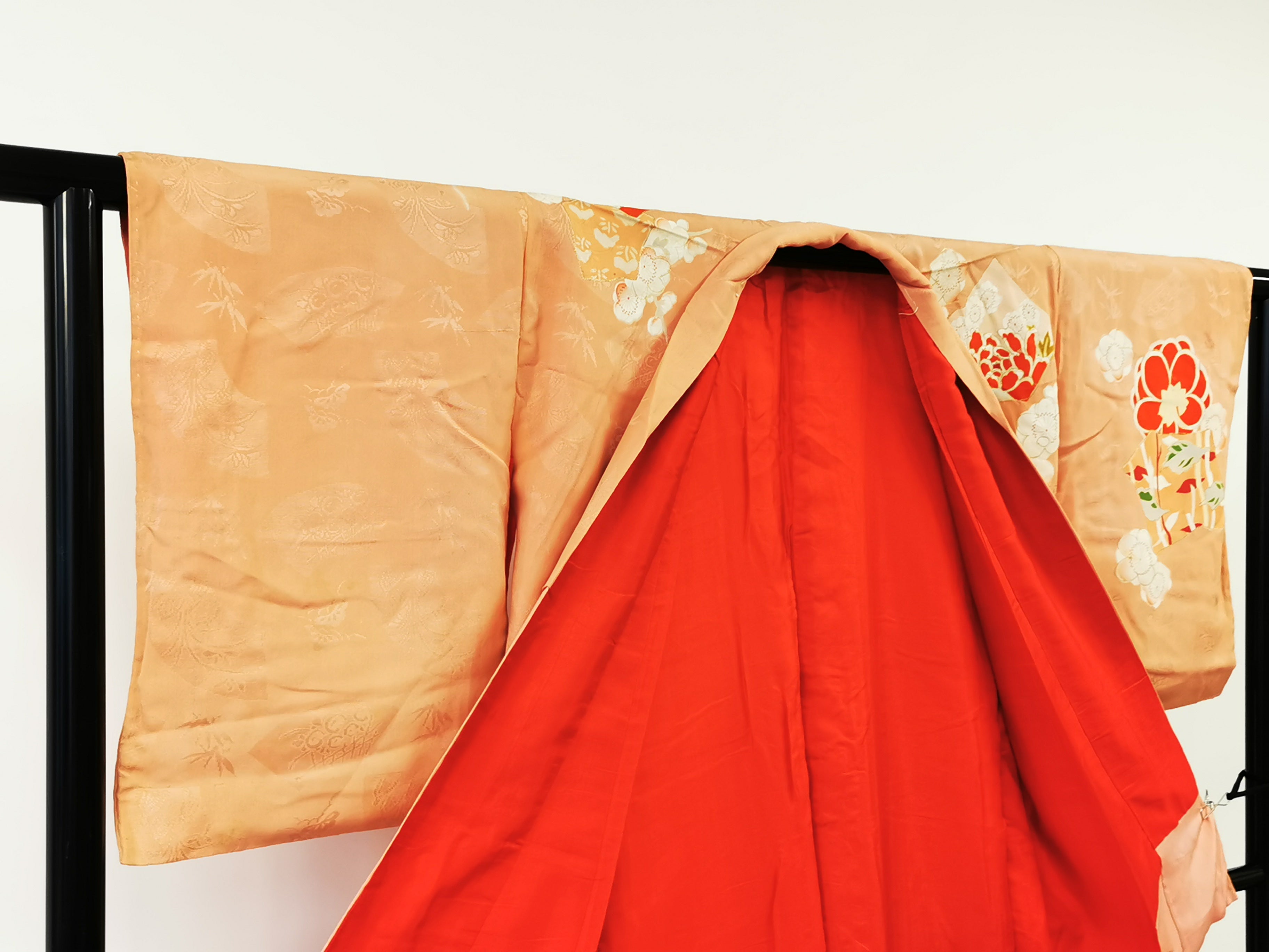 ♦KJ022 Women's kimono used Japanese clothes