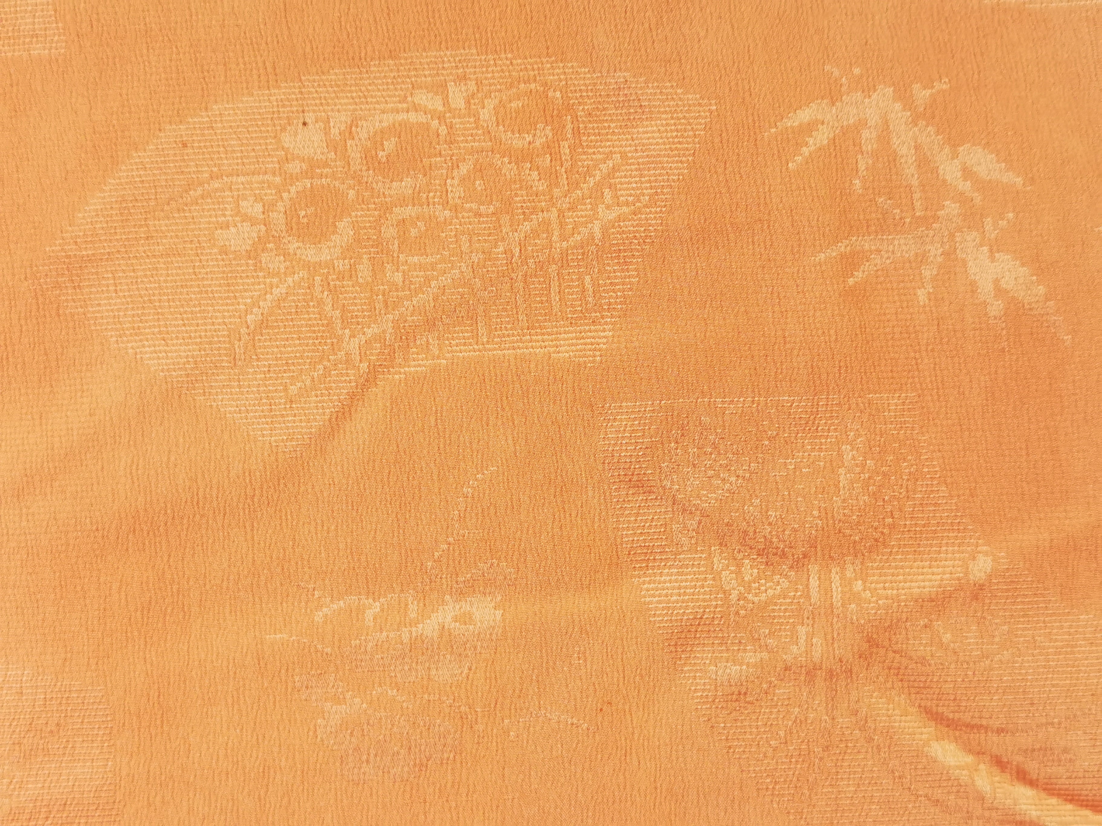 ♦KJ022 Women's kimono used Japanese clothes