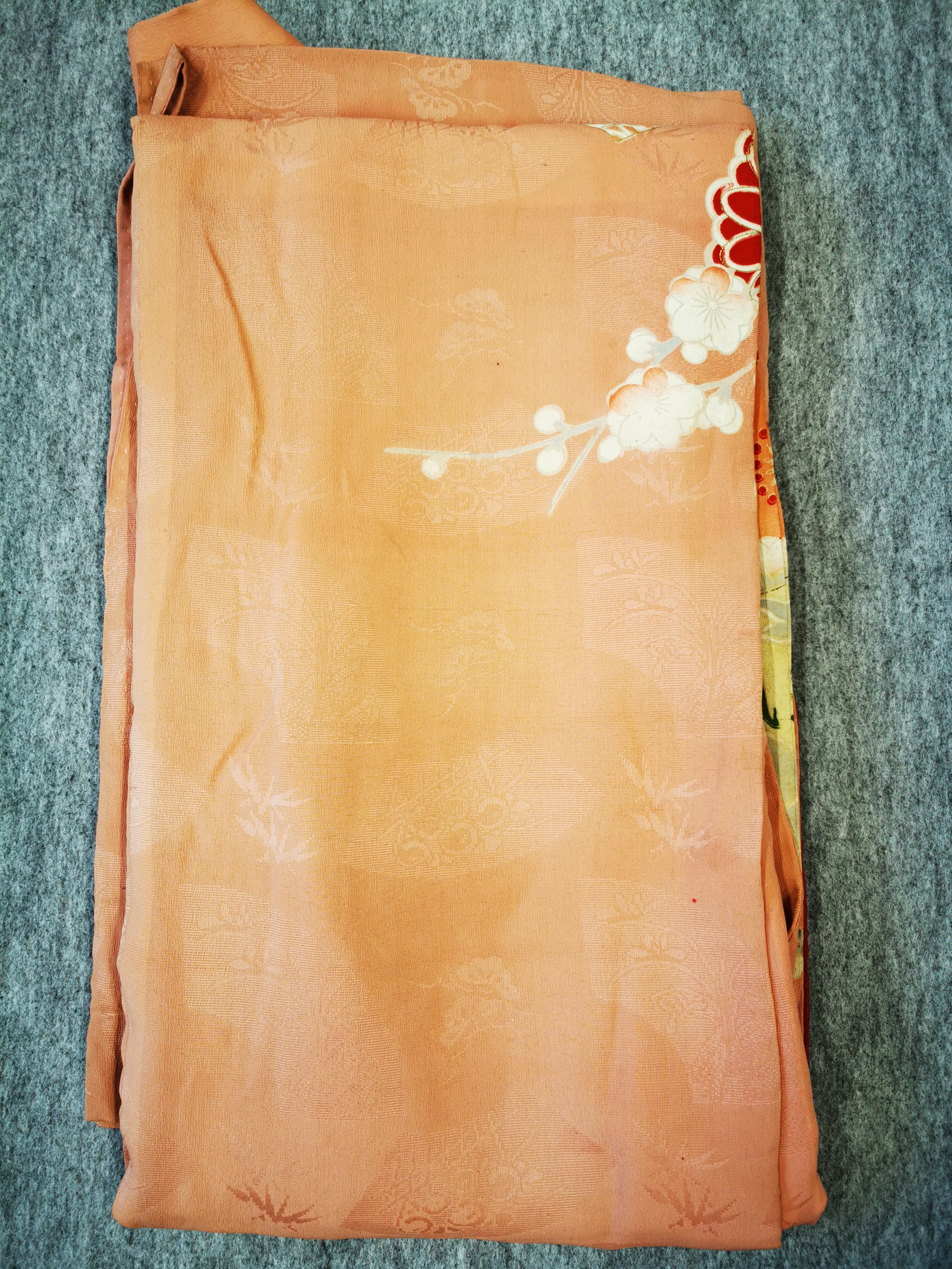 ♦KJ022 Women's kimono used Japanese clothes