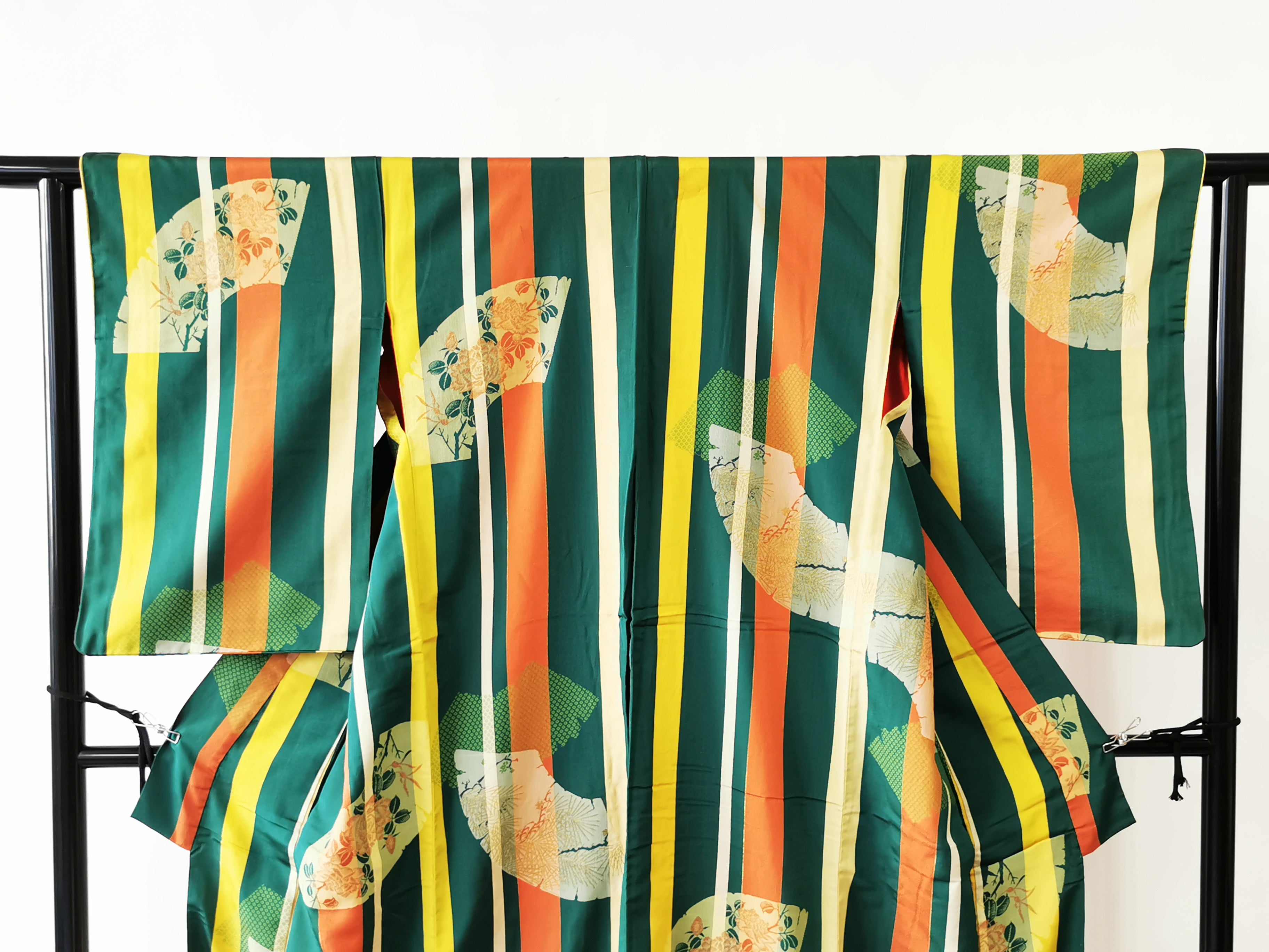 ♦KJ028 Women's  kimono used Japanese clothes