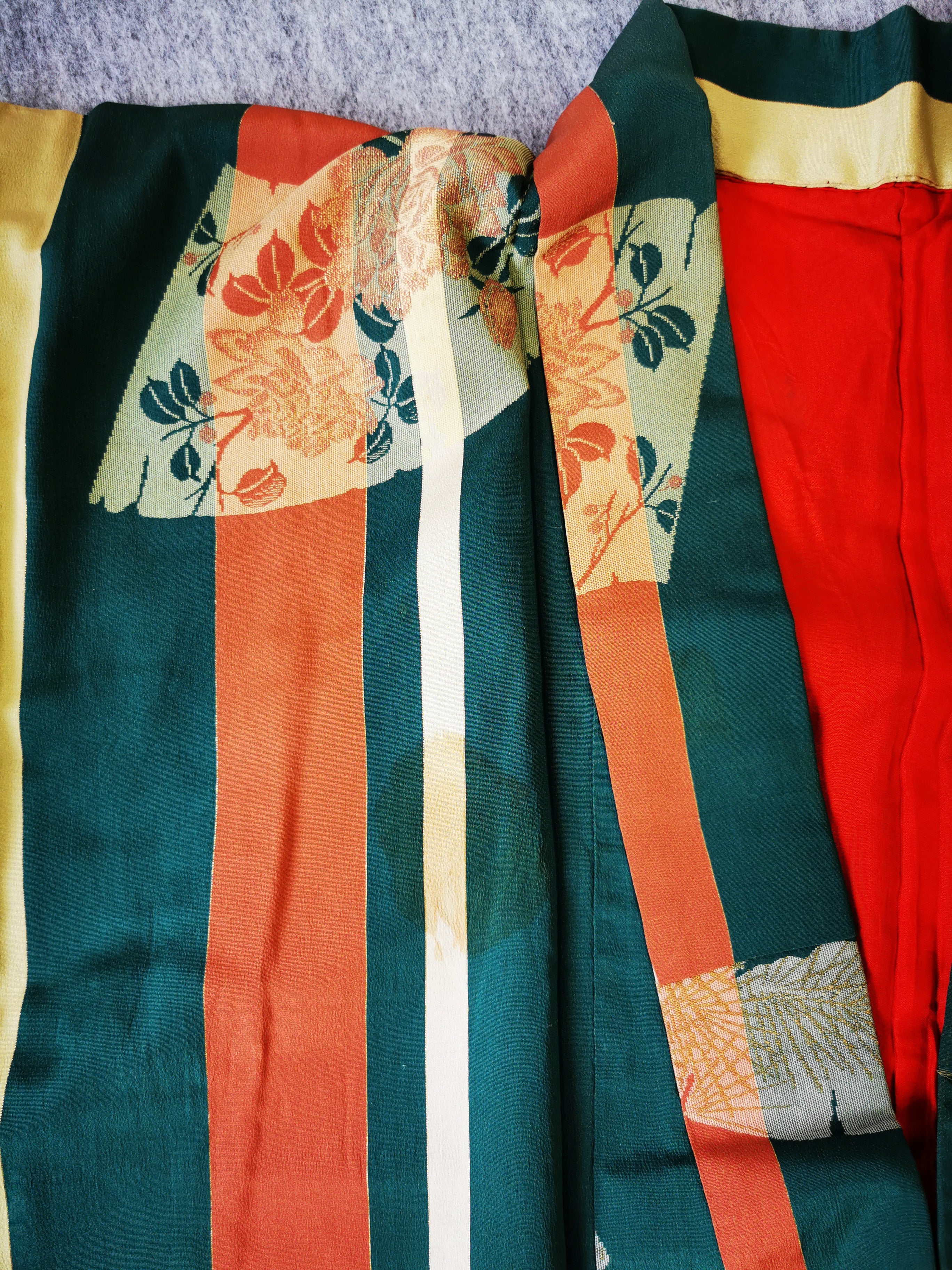♦KJ028 Women's  kimono used Japanese clothes