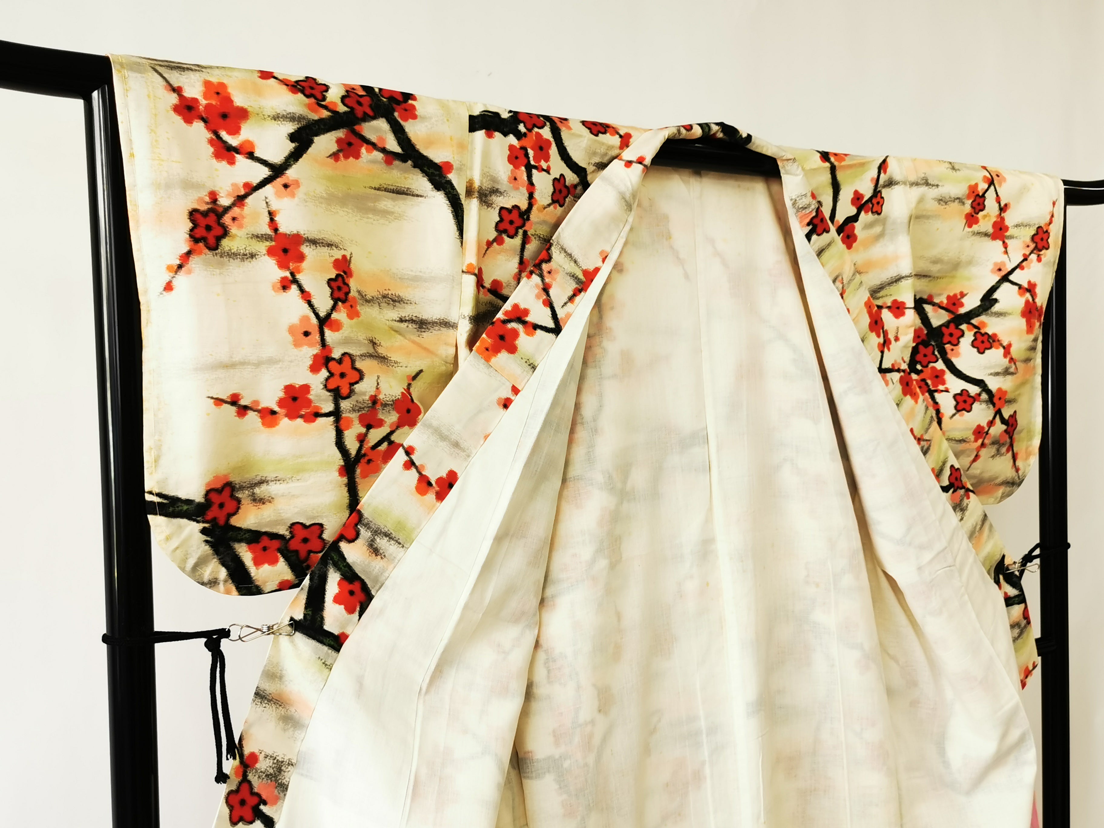 ♦KJ029 Kimono da donna usato in abiti giapponesi