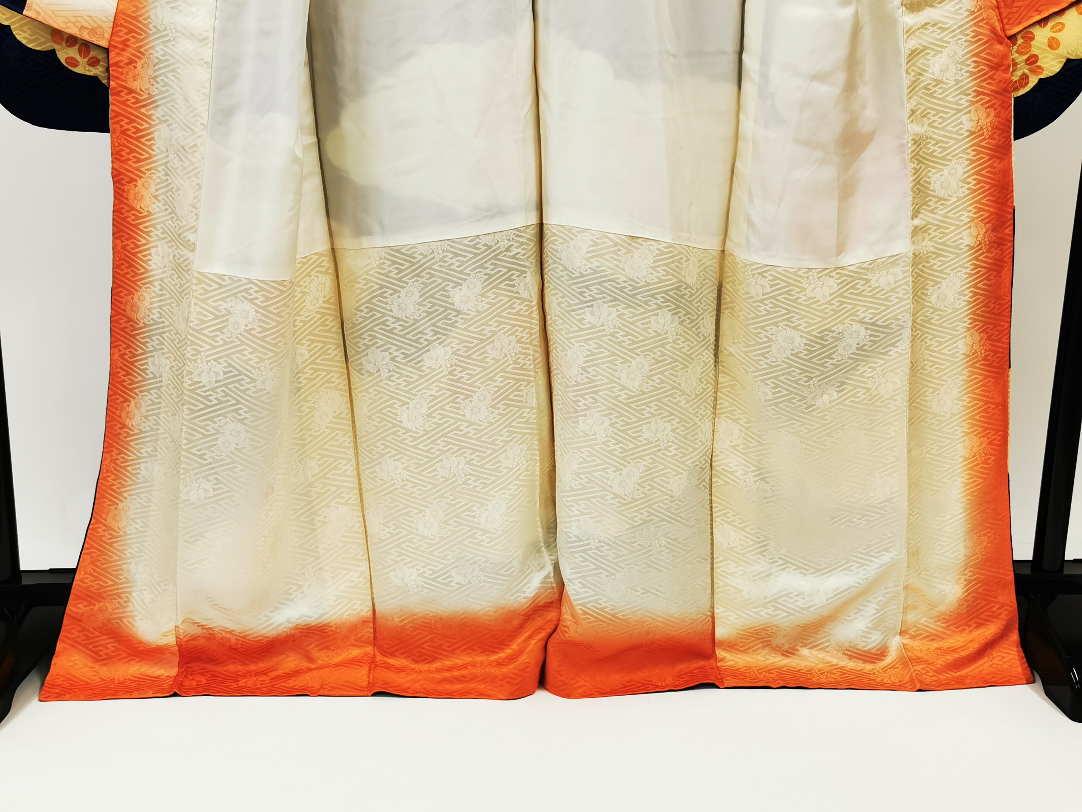 KJ052 Women's Furisode Used Japanese Clothes