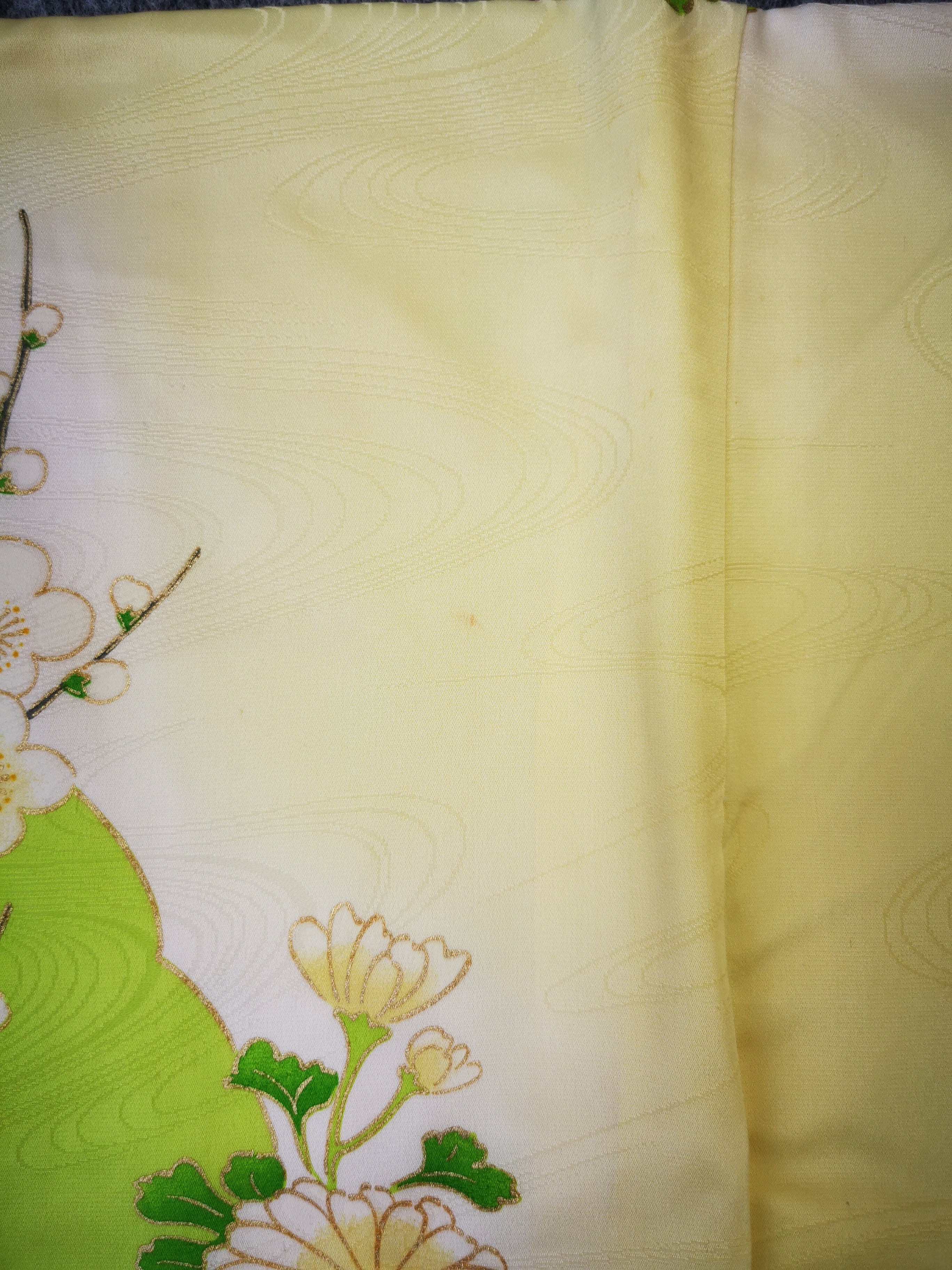 KJ059 Kids Women's Kimono used Japanese clothes