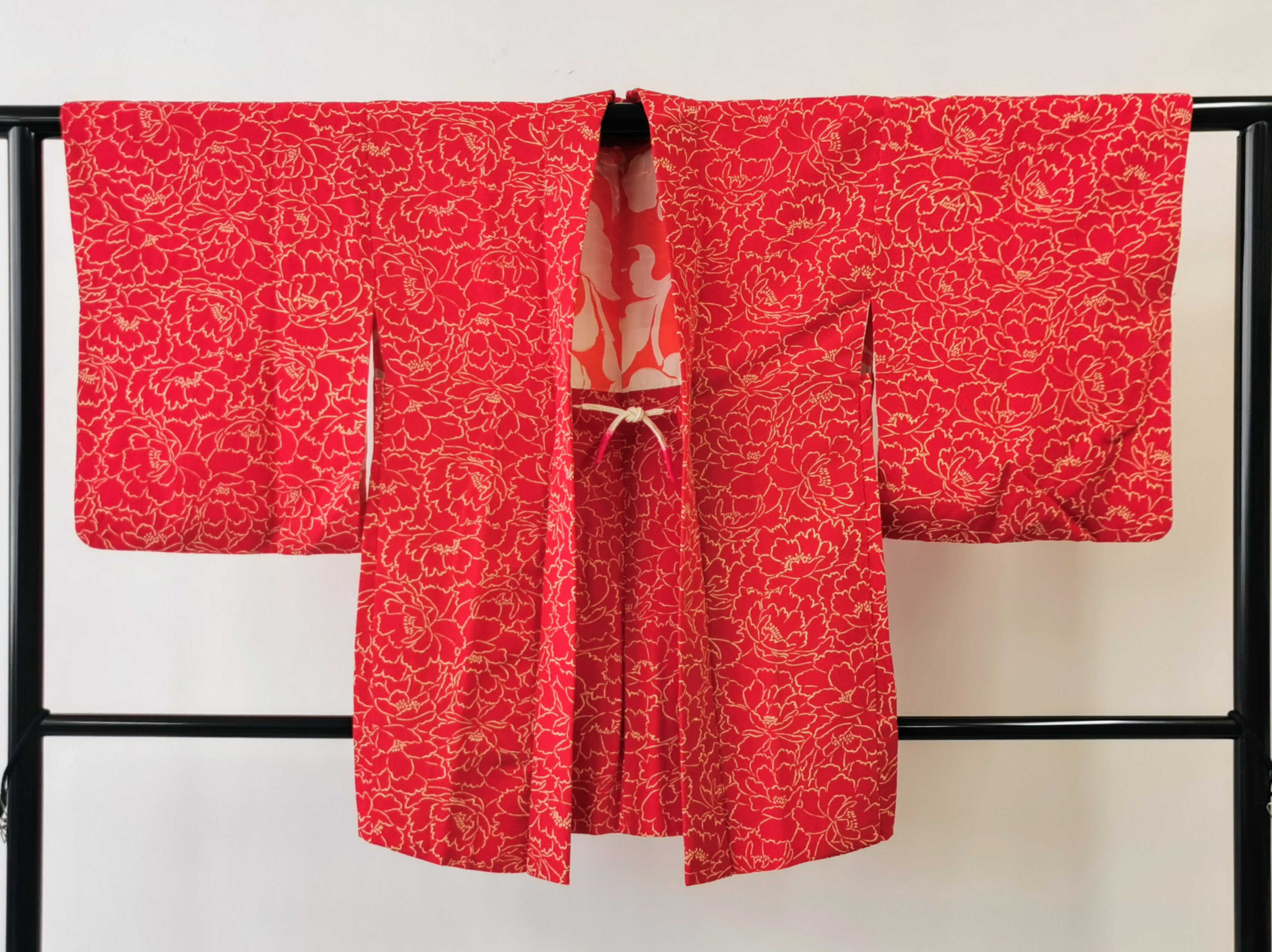 女性羽織 まとめ売り5点 古着 レトロ 中古品 和服◆twha086