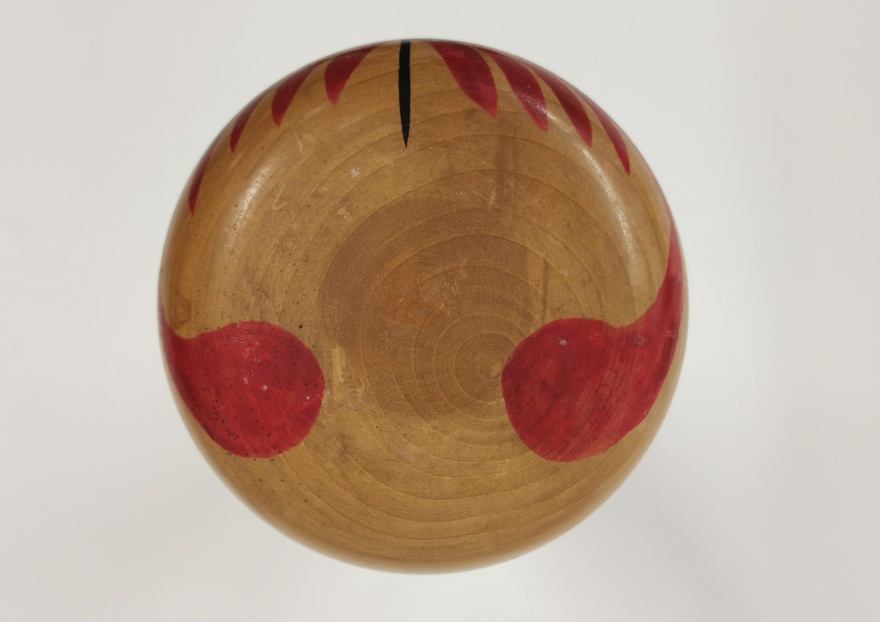 tko111 Kokeshi Lucky Charm Japanese Doll Folk Art Traditional Craft Toy