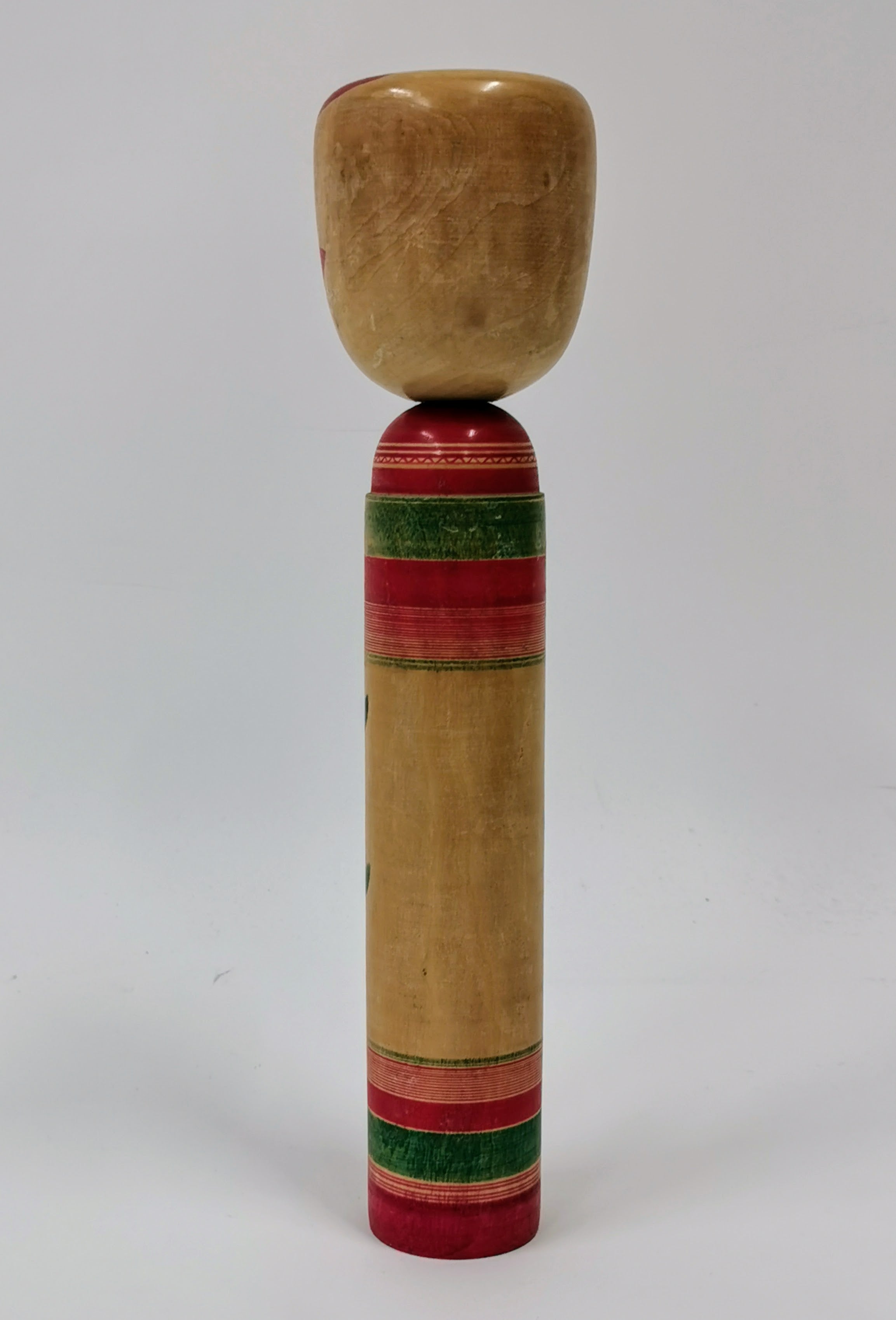 tko111 Kokeshi Lucky Charm Japanese Doll Folk Art Traditional Craft Toy