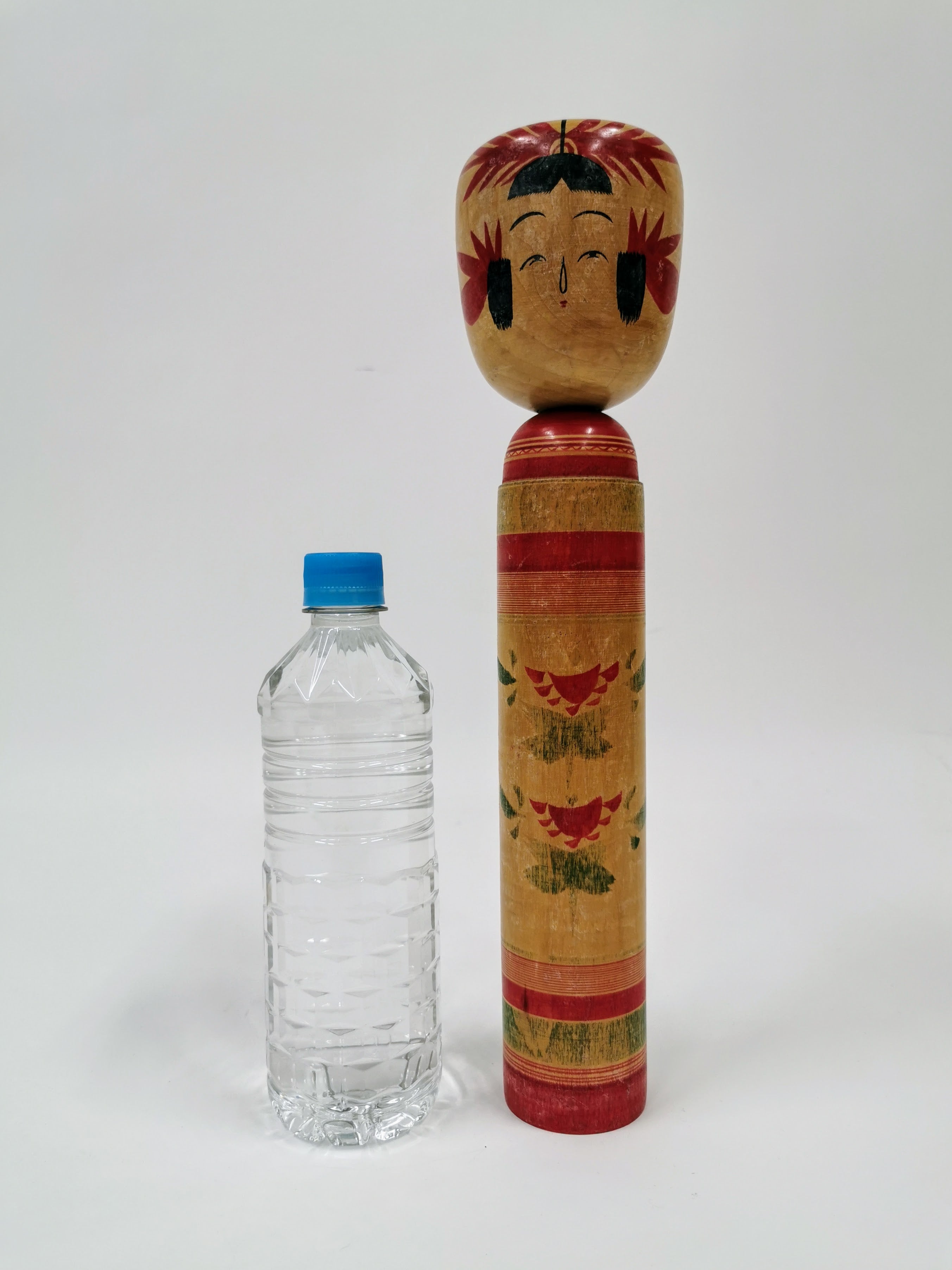 tko111 Kokeshi Lucky Charm Japanese Doll Folk Art Traditional Craft Toy