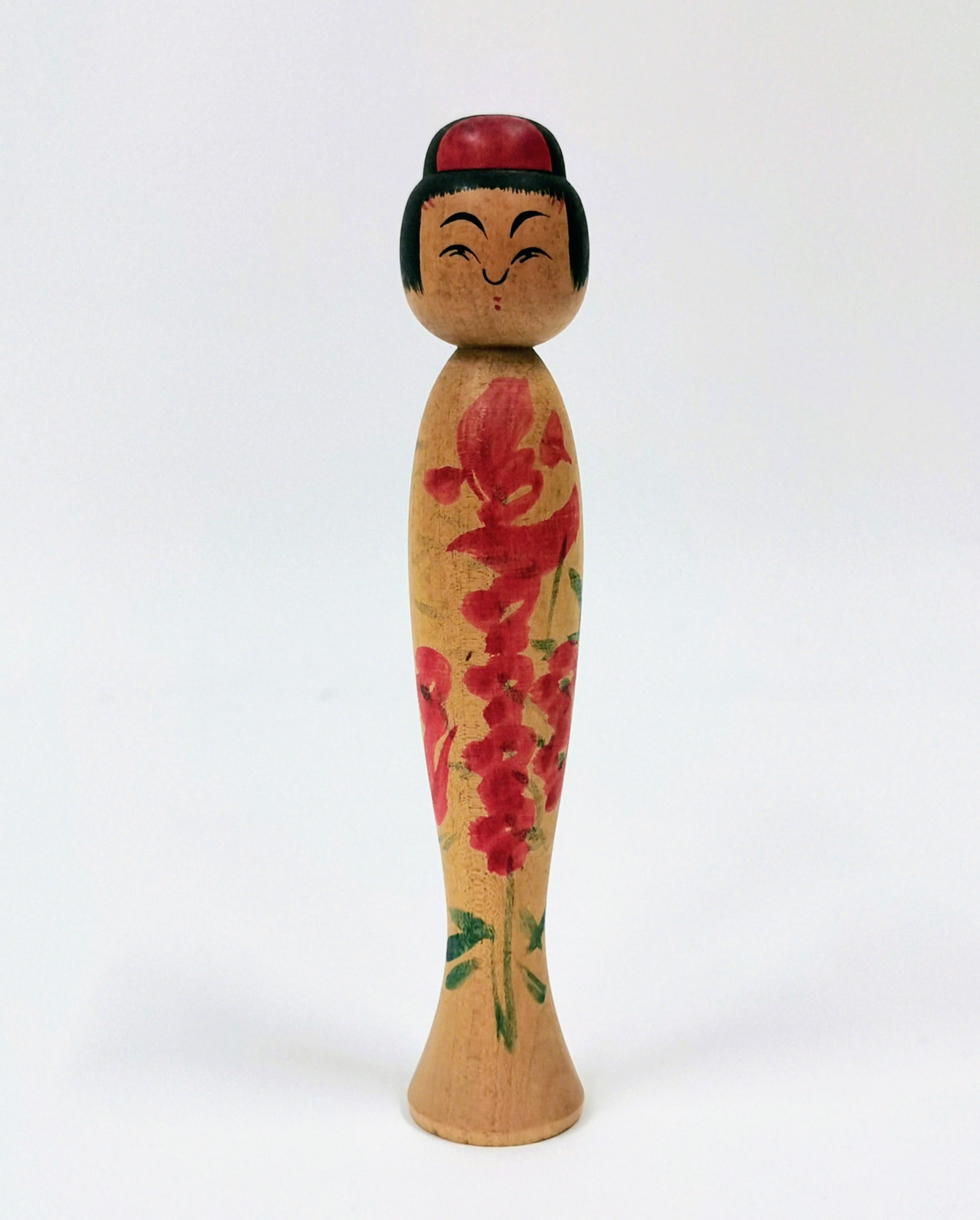 tko115 Kokeshi Lucky Charm Japanese Doll Folk Art Toy