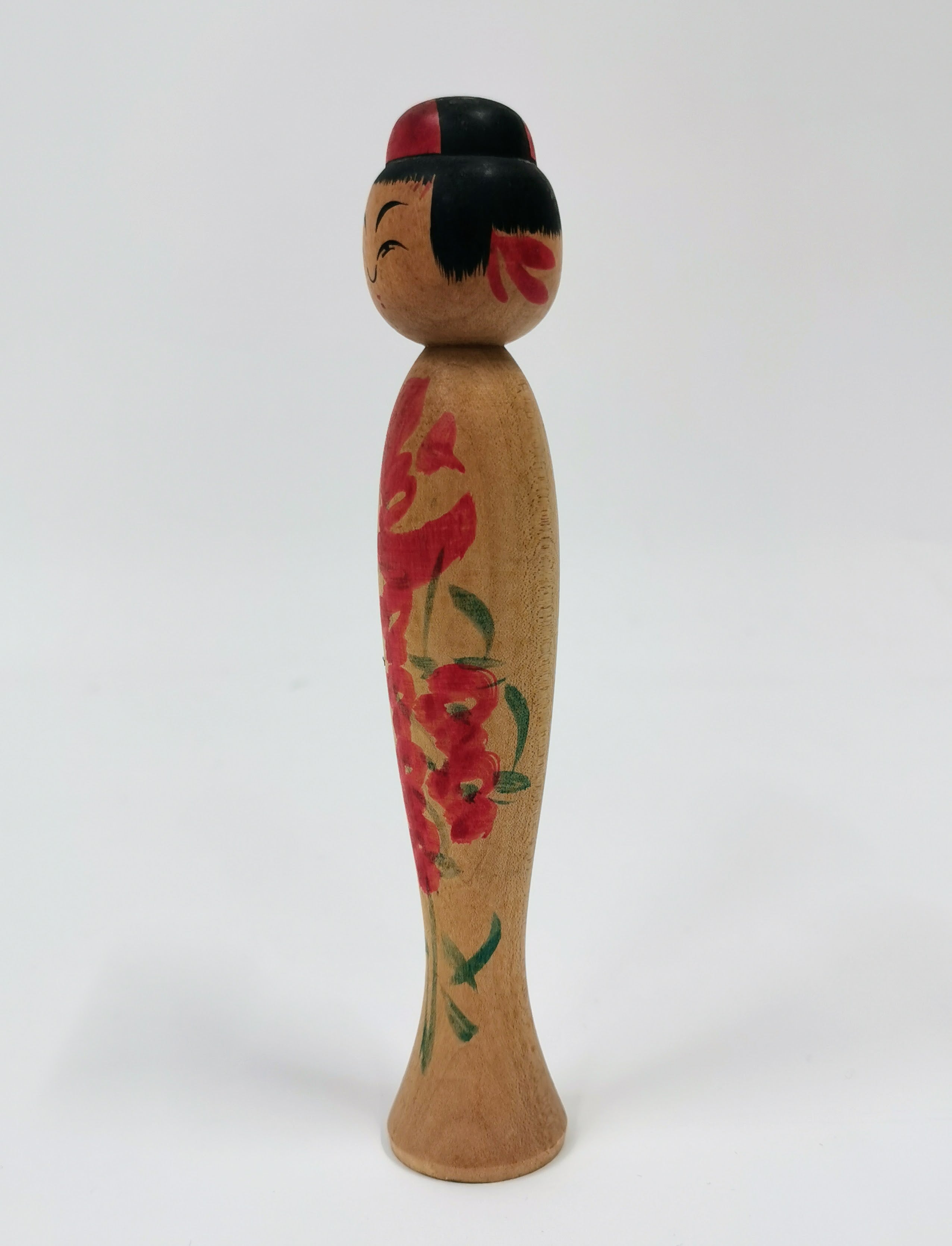 tko115 Kokeshi Lucky Charm Japanese Doll Folk Art Toy